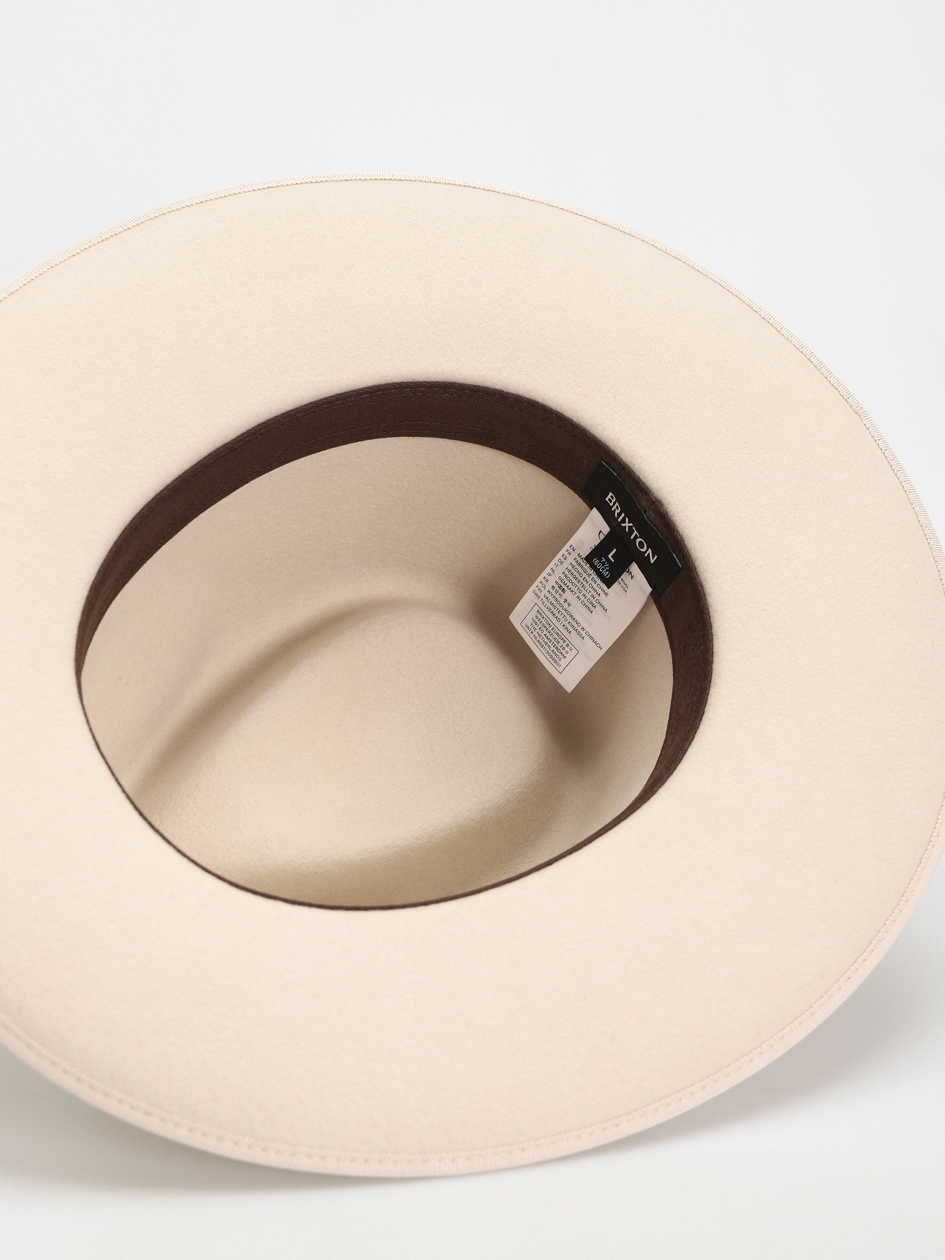 Klobouk Brixton Reno Fedora (dove/dove)