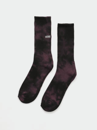 Ponožky Vans Seasonal Tie Dye Crew II (blackberry wine)