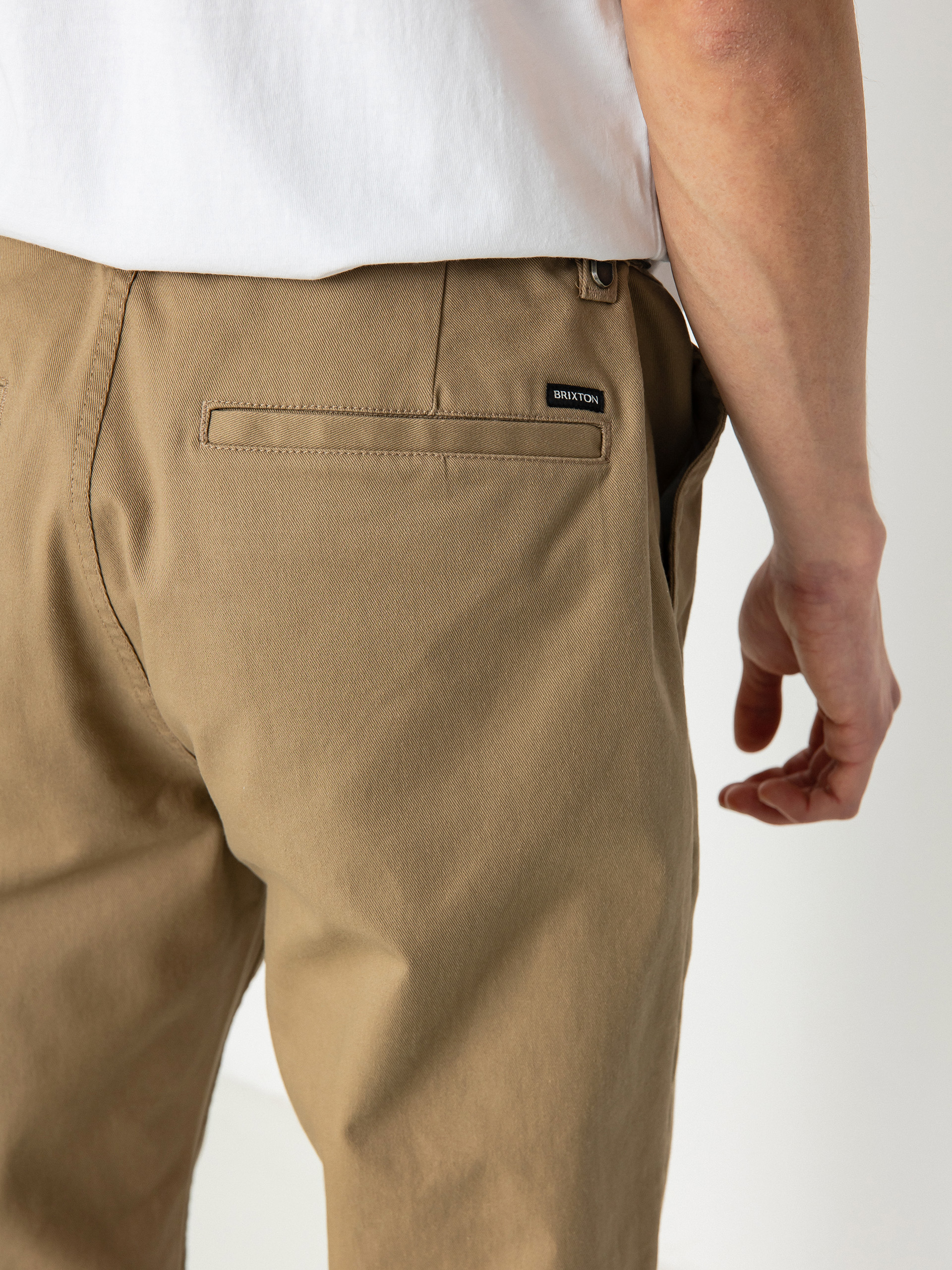 Kalhoty Brixton Choice Chino Regular (khaki)