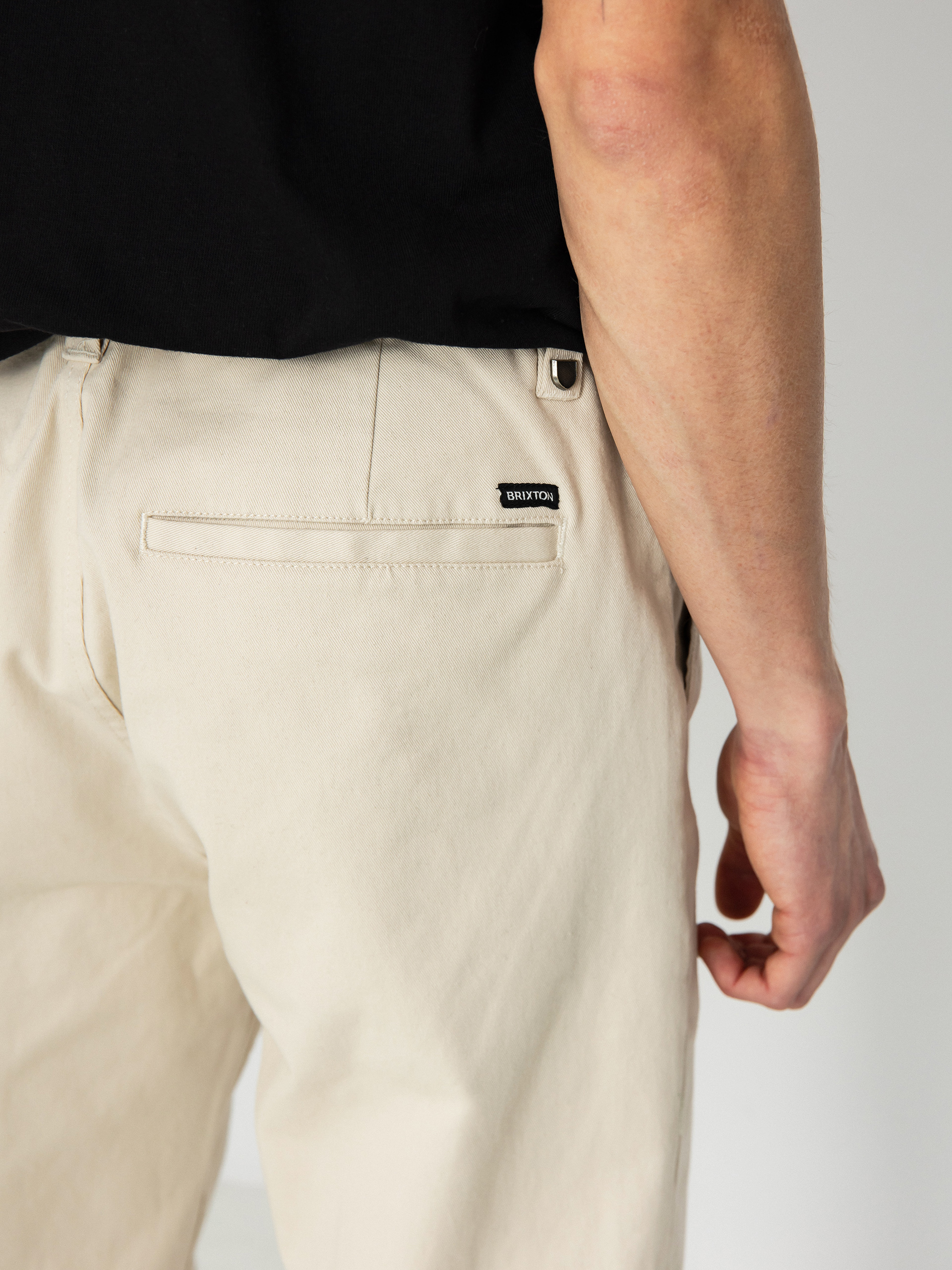 Kalhoty Brixton Choice Chino Regular (whitecap)