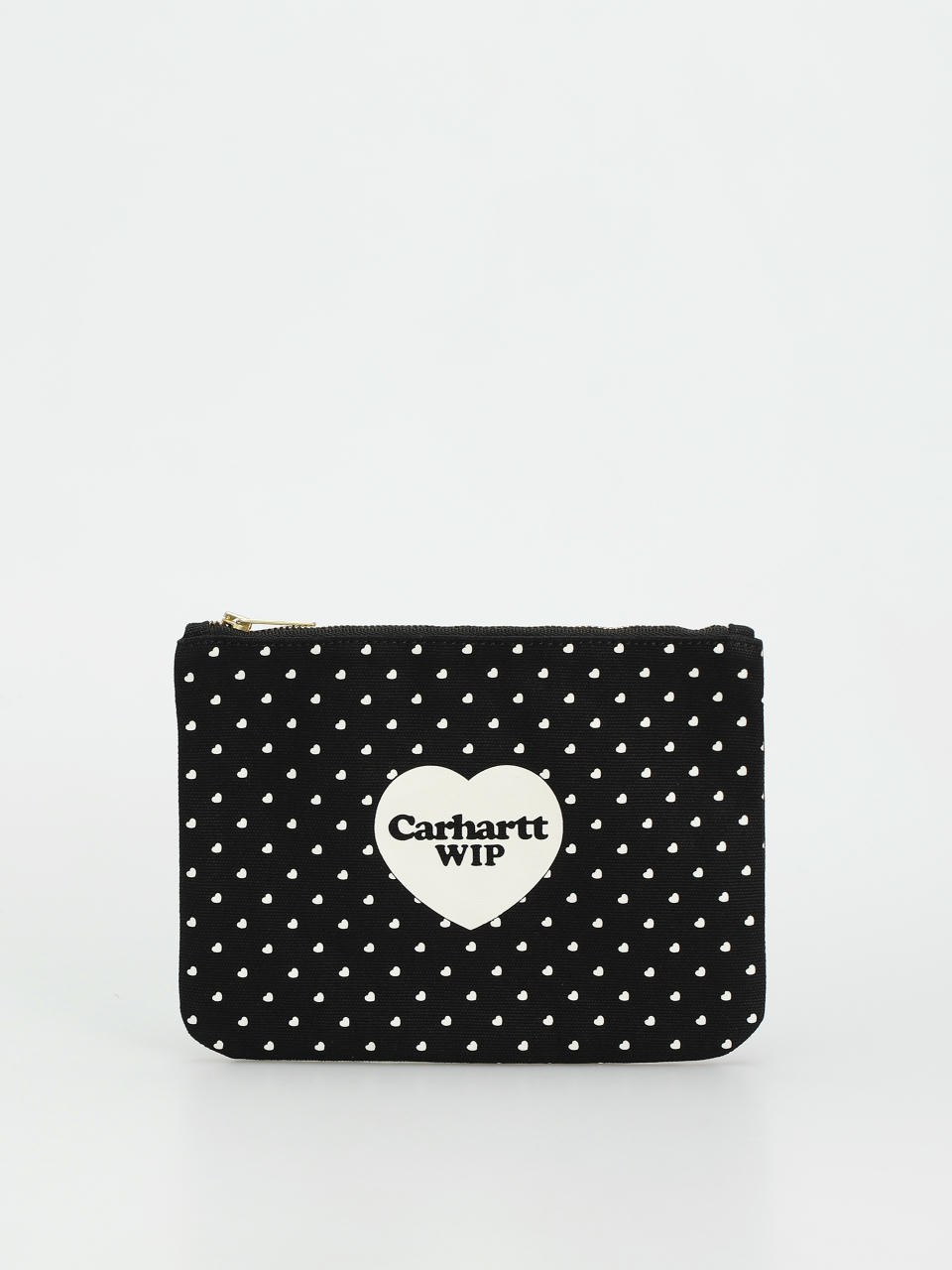 Peněženka Carhartt WIP Canvas Graphic Zip (heart bandana print/black)