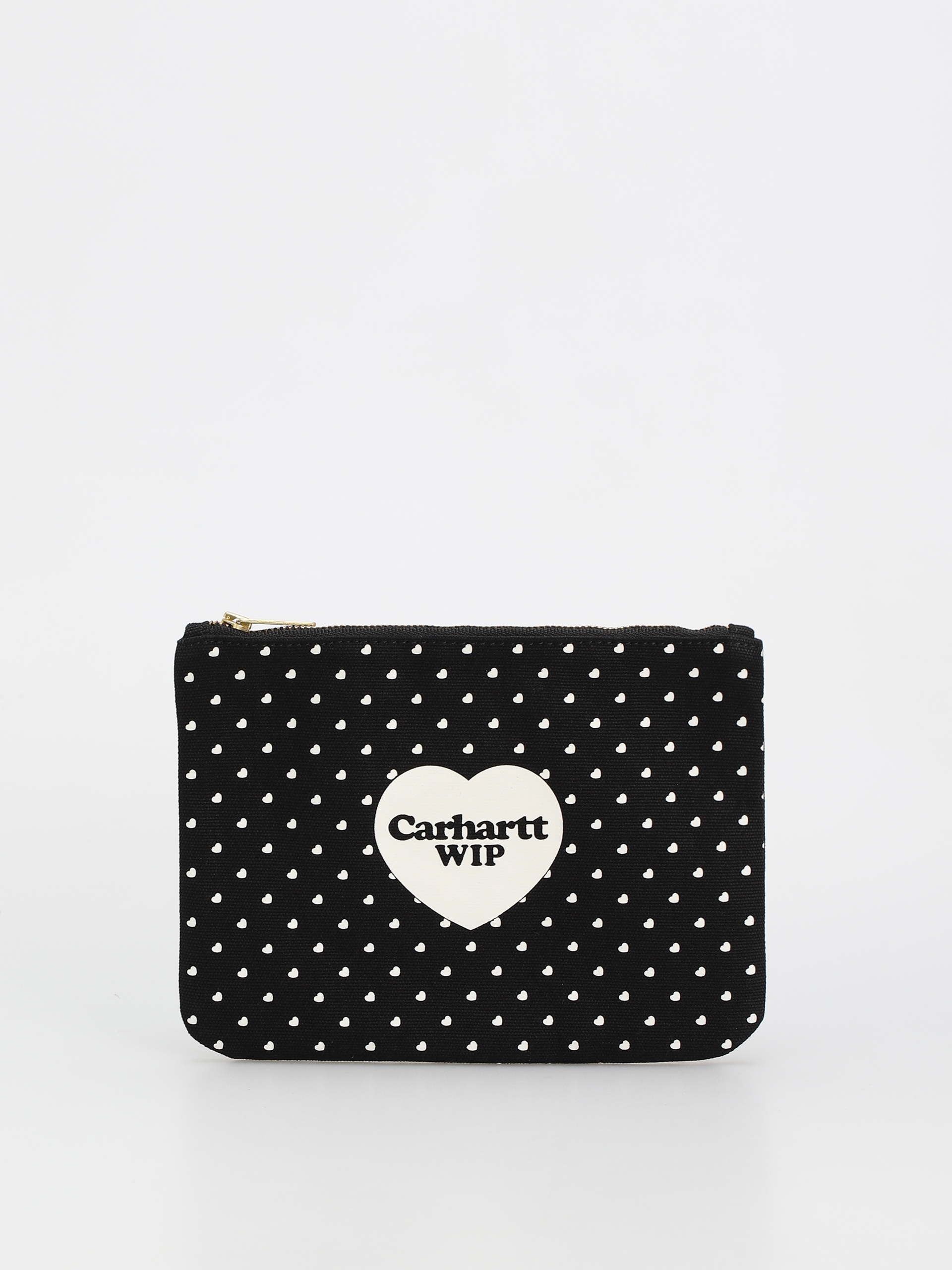 Peněženka Carhartt WIP Canvas Graphic Zip (heart bandana print/black)