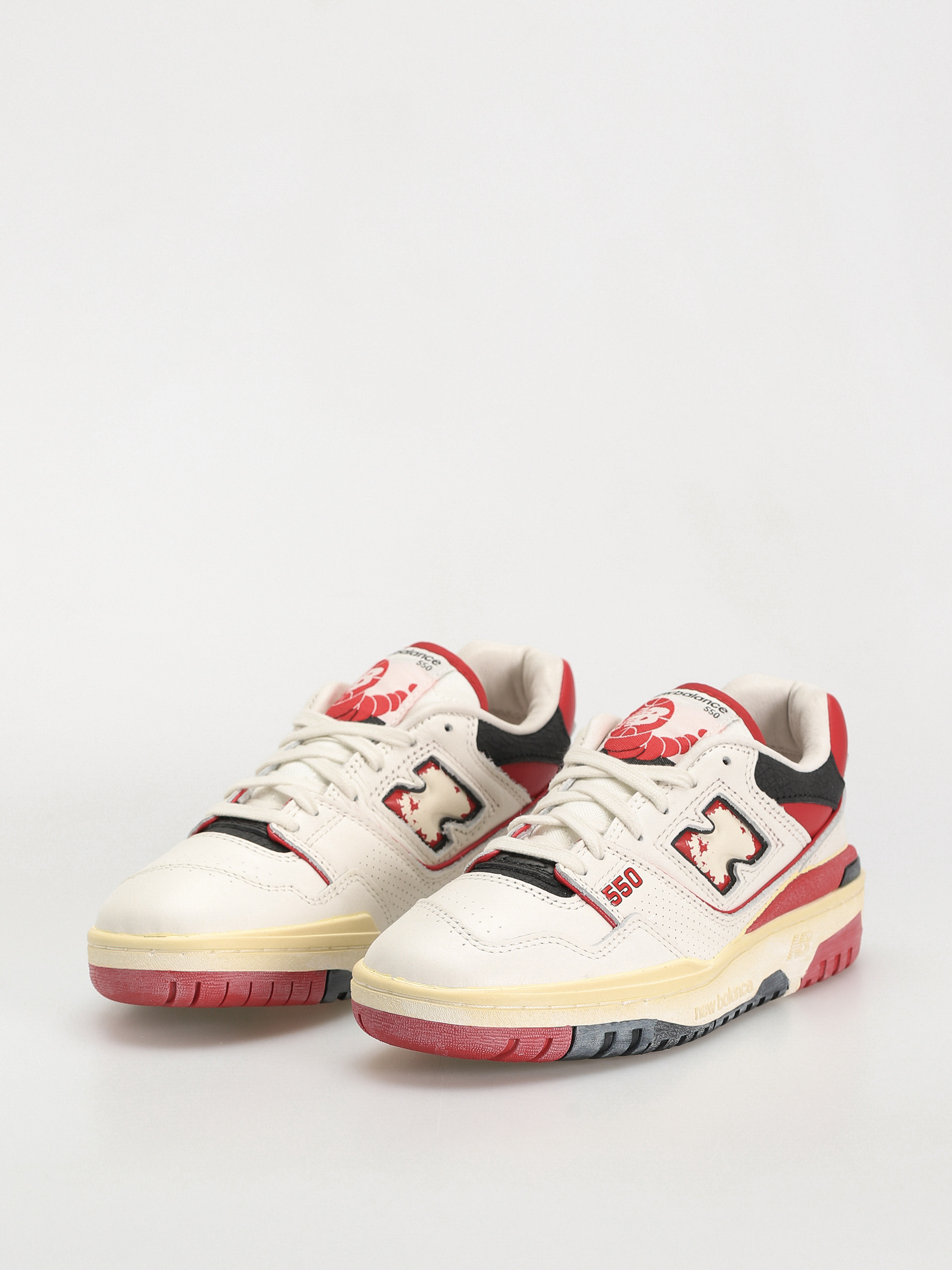 Boty New Balance 550 (vintage red)
