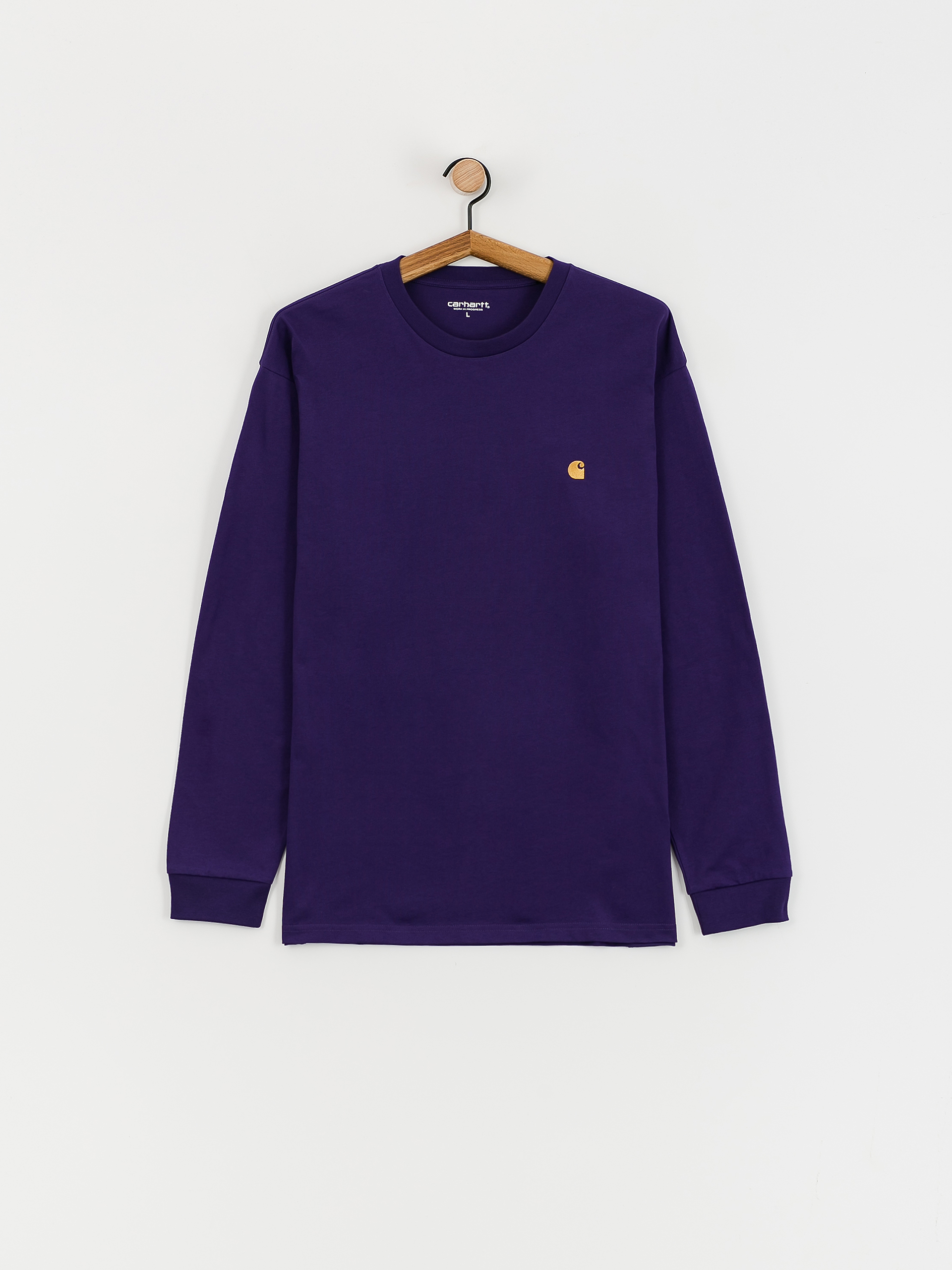 Triko Carhartt WIP Chase (tyrian/gold)