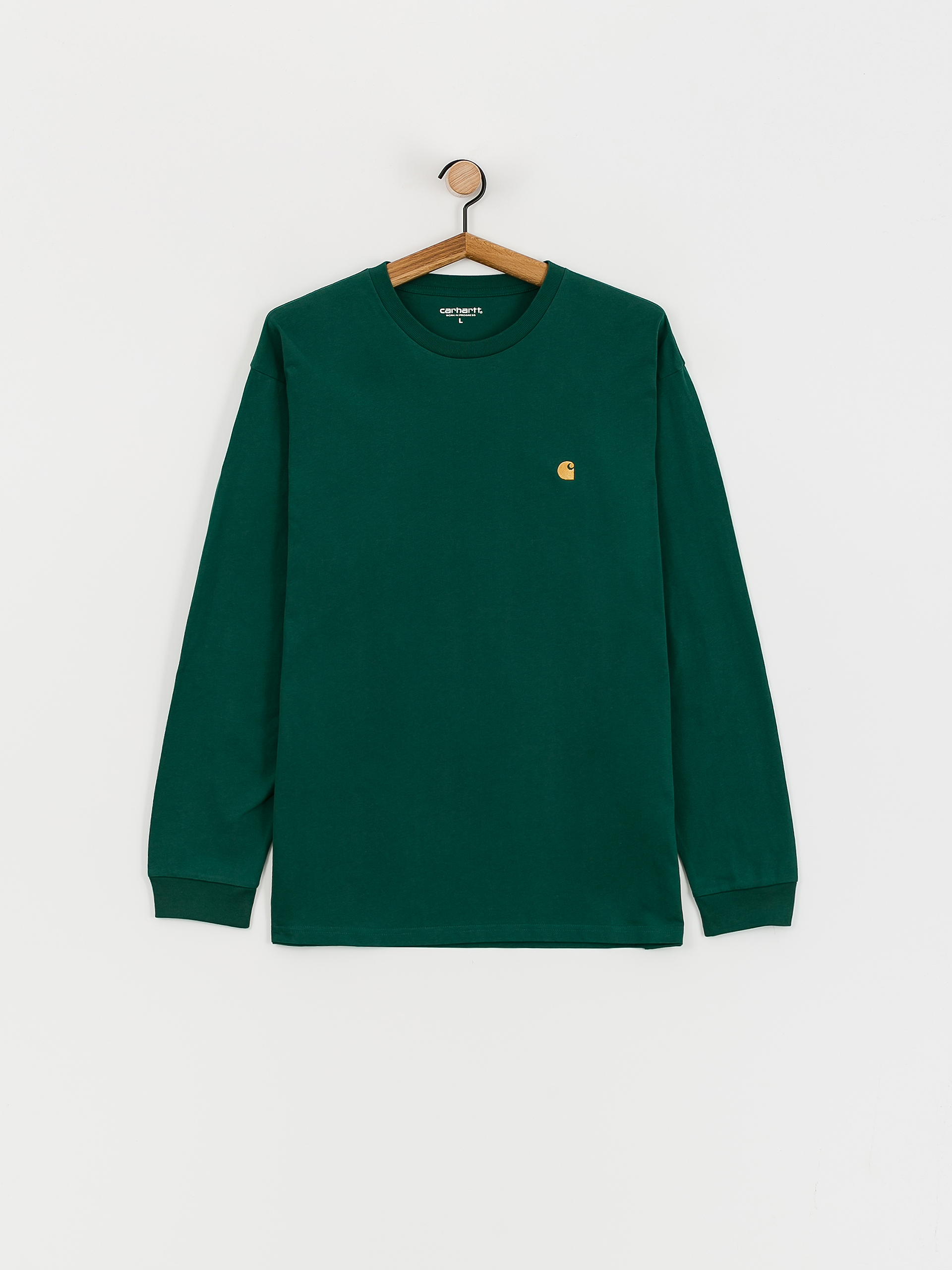 Triko Carhartt WIP Chase (chervil/gold)
