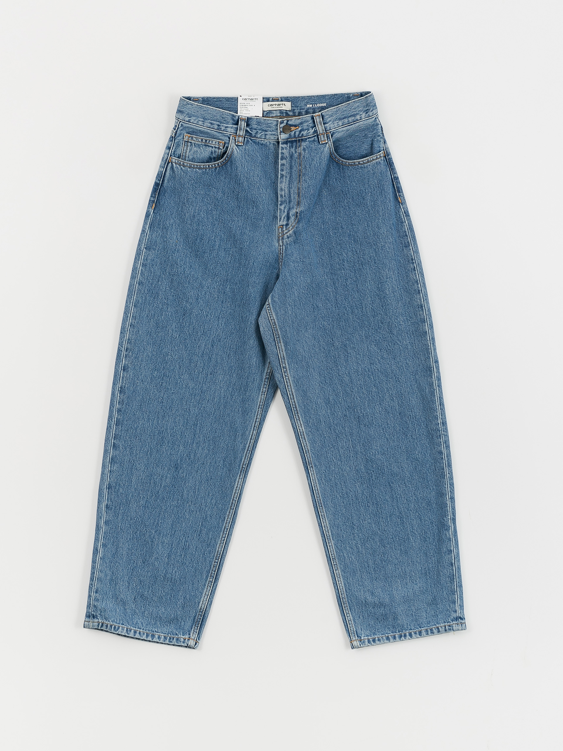 Kalhoty Carhartt WIP Brandon Wmn (blue)