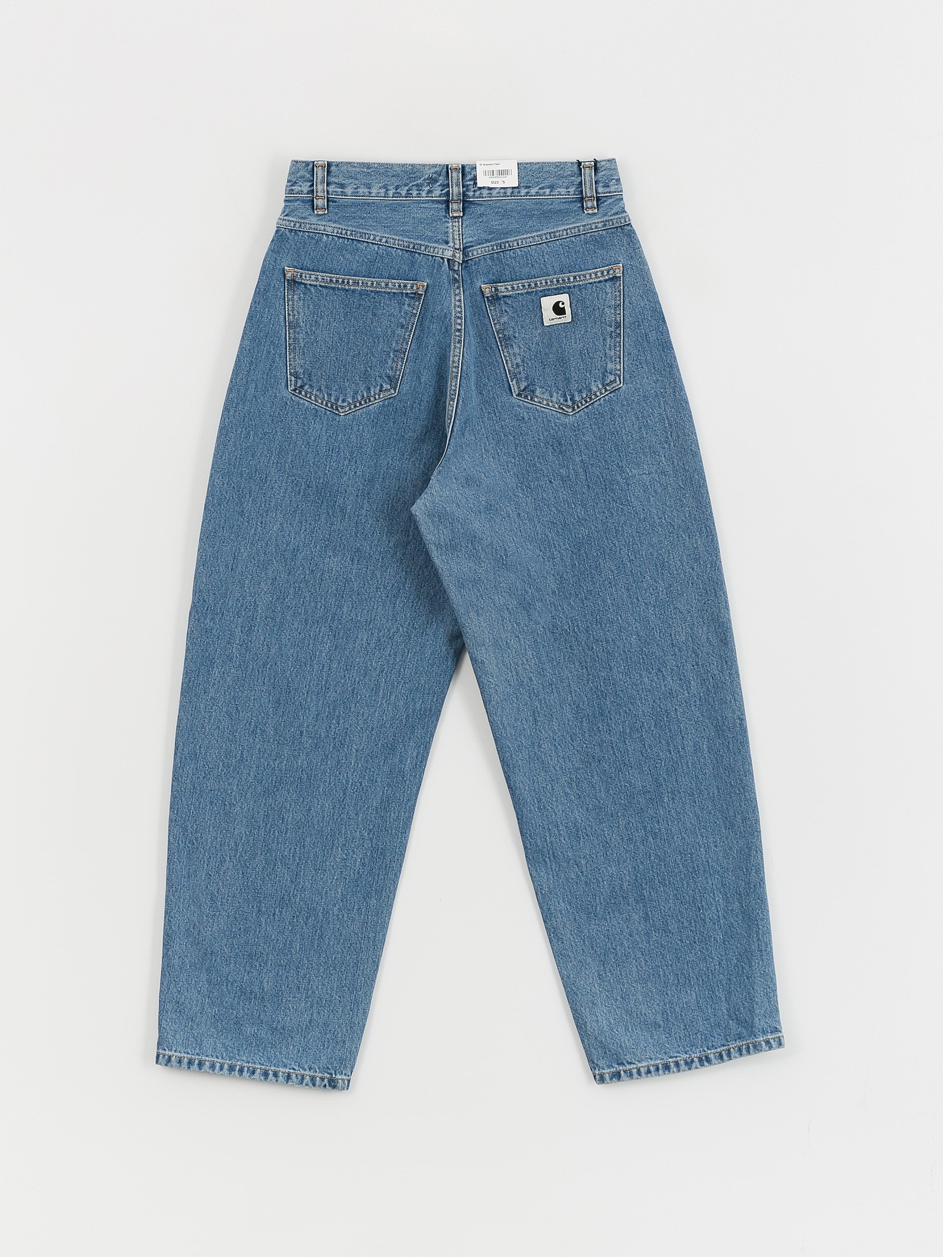 Kalhoty Carhartt WIP Brandon Wmn (blue)