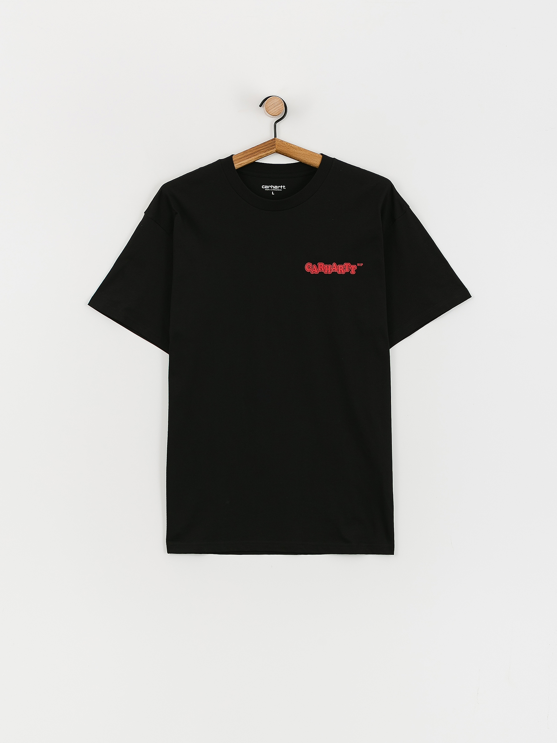 Tričko Carhartt WIP Fast Food (black/red)