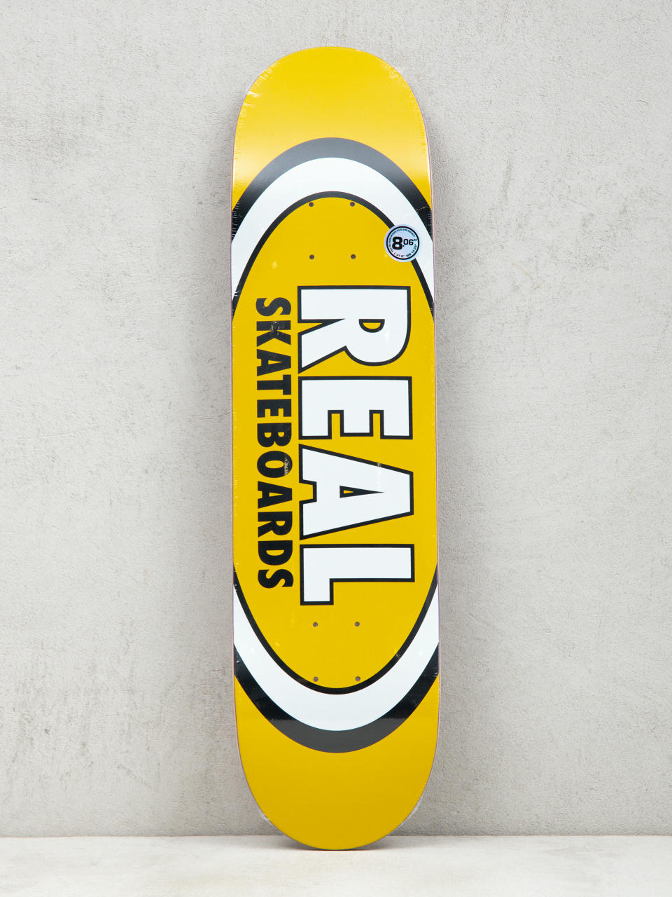 Deska Real Classic Oval (yellow/black)