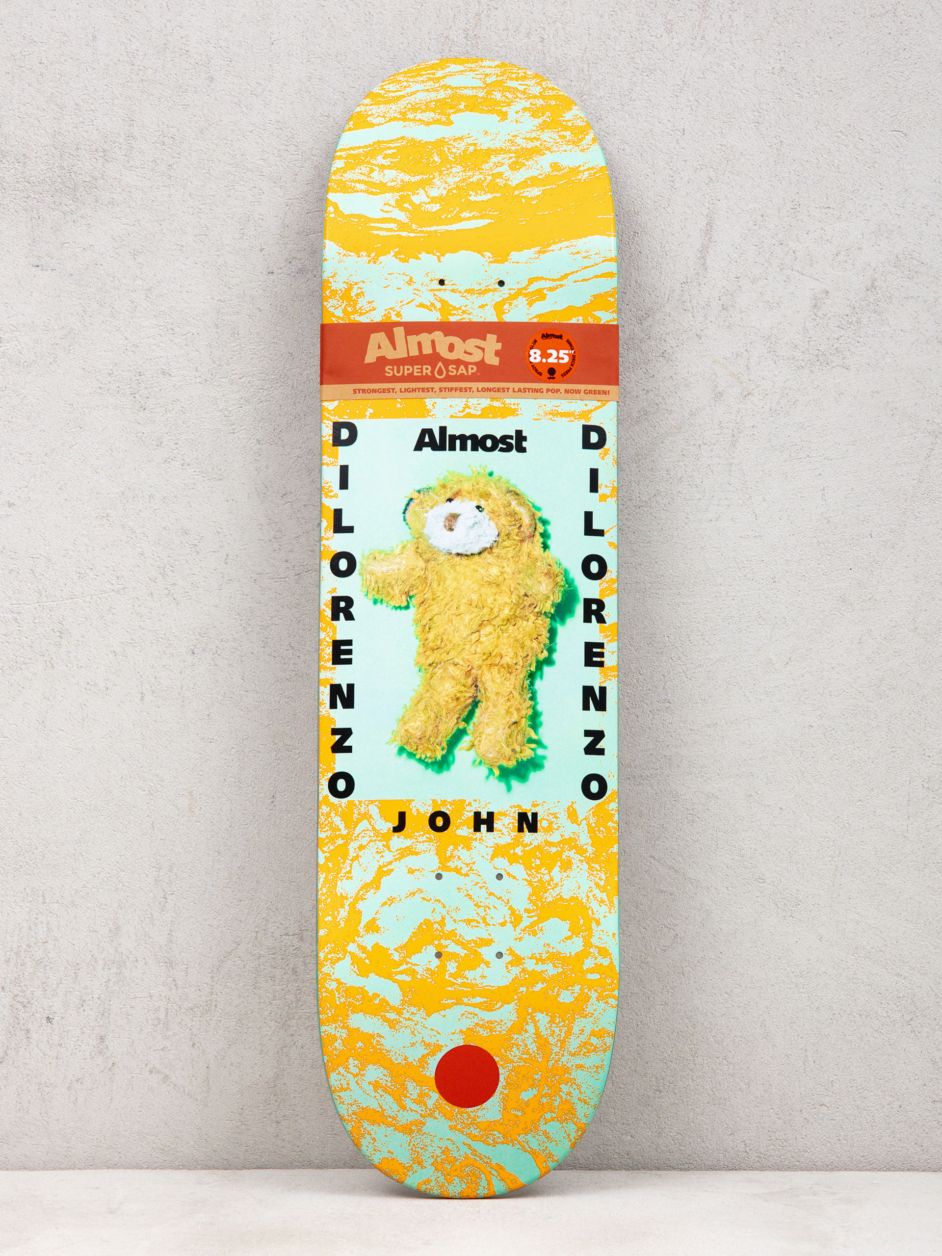 Deska Almost Dilo Stuffed Super Sap R7 (neon orange/mint)