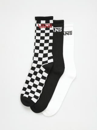 Ponožky Vans Classic Crew (black/white)