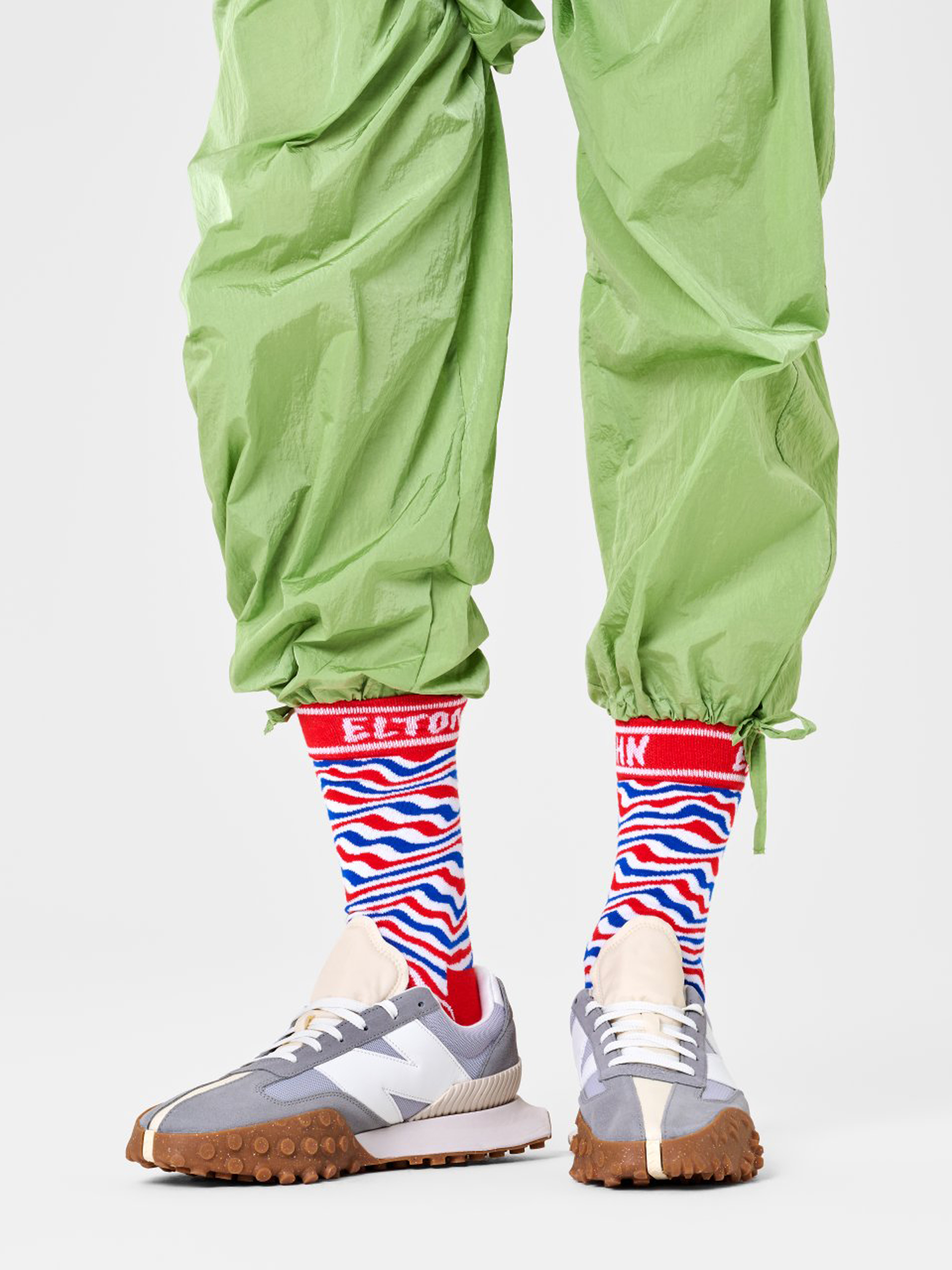 Ponožky Happy Socks Elton John Striped (red)