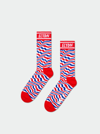 Ponožky Happy Socks Elton John Striped (red)