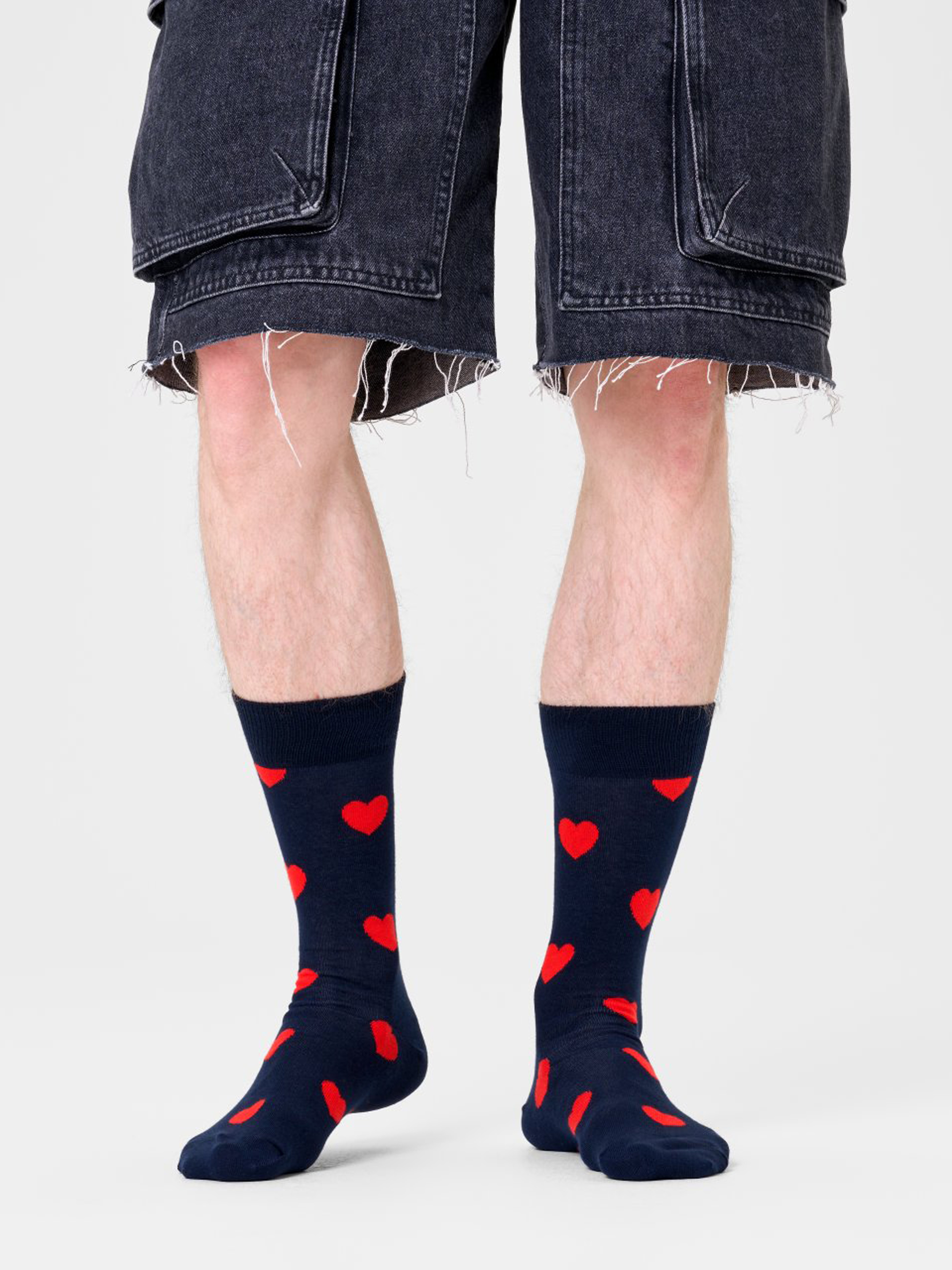 Ponožky Happy Socks Heart (navy)