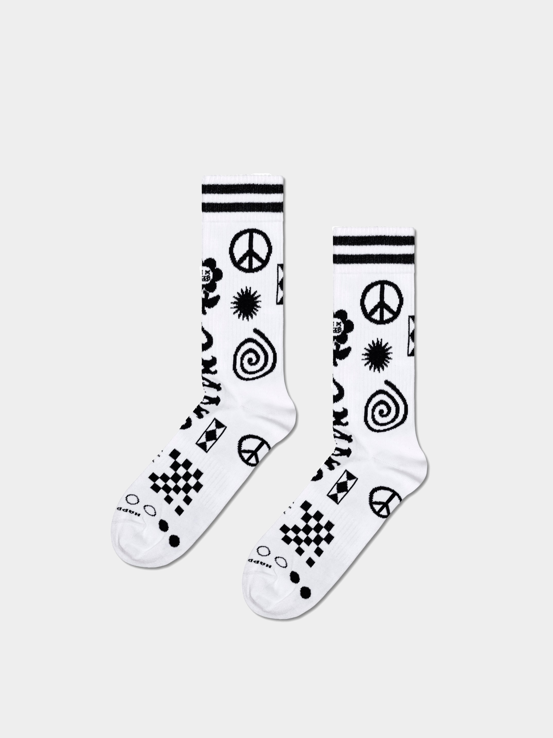 Ponožky Happy Socks Random Rave (white)