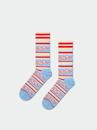 Ponožky Happy Socks Flaming Stripe (beige)