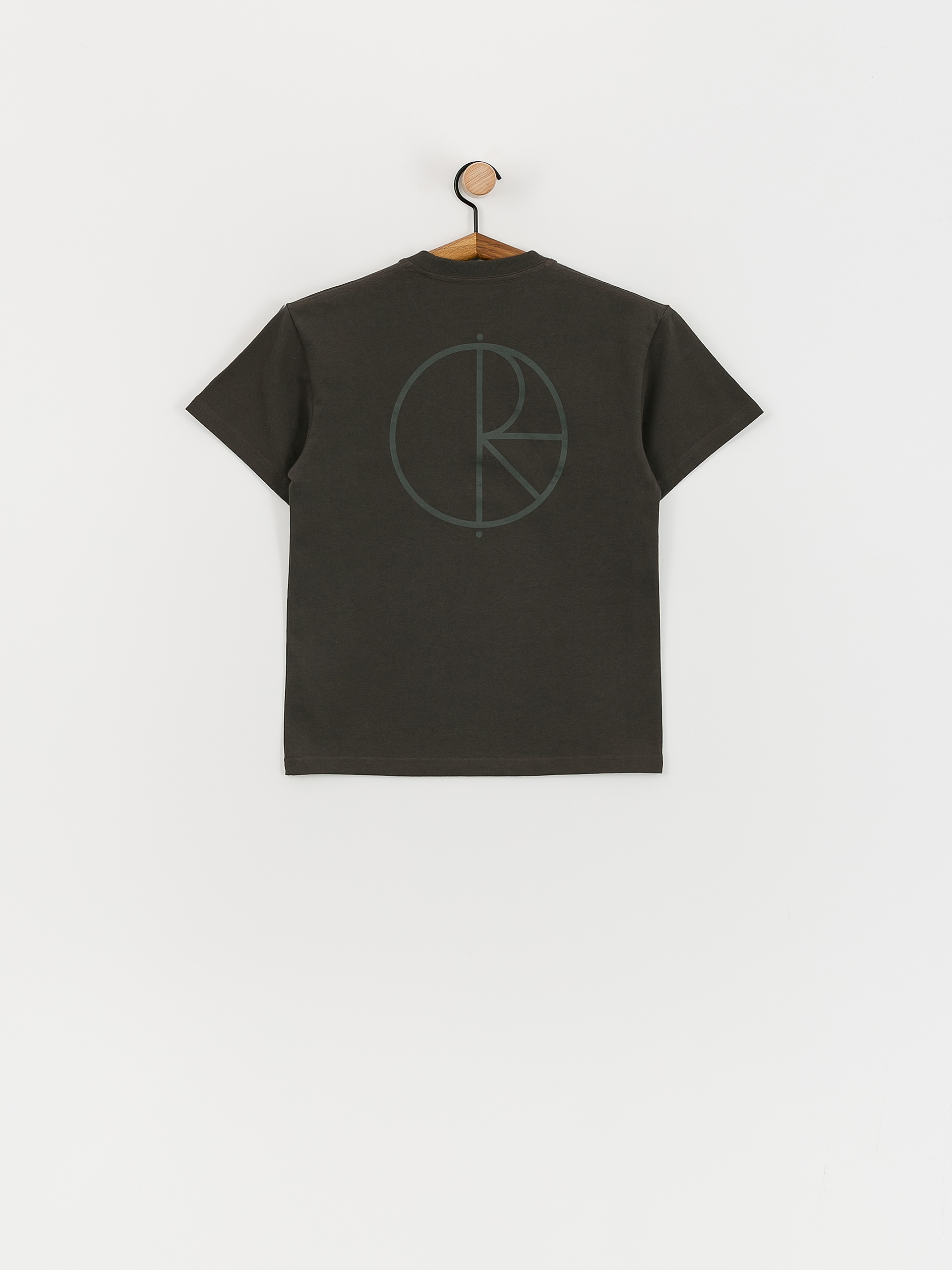 Tričko Polar Skate Stroke Logo Junior JR (dirty black)