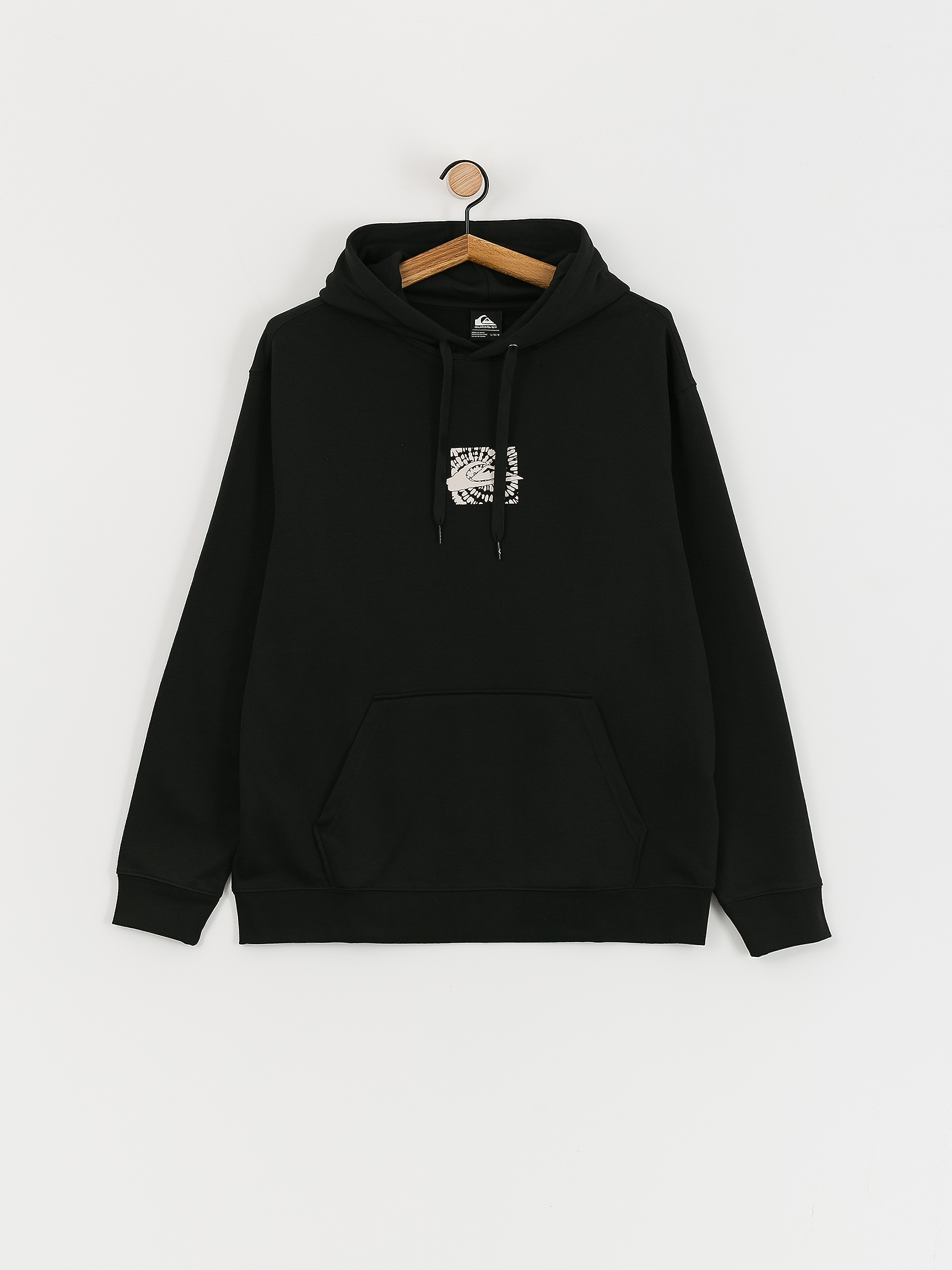 Mikina s kapucí Quiksilver Graphic Mix HD (black)