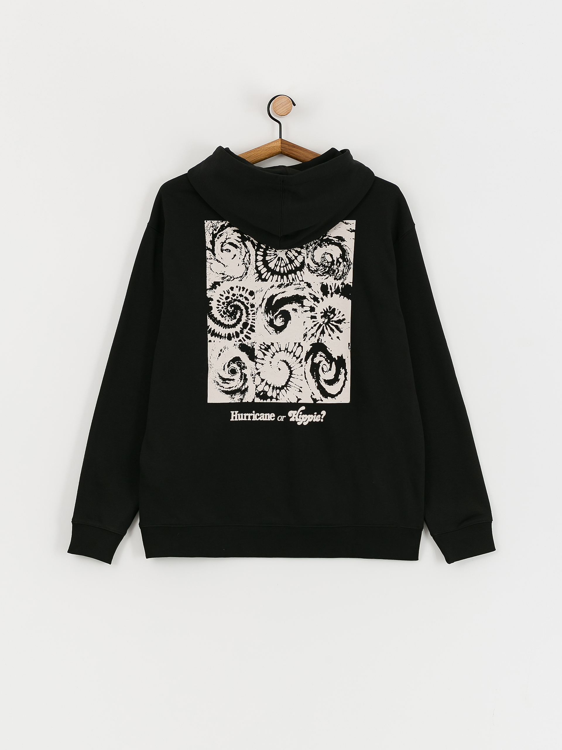 Mikina s kapucí Quiksilver Graphic Mix HD (black)