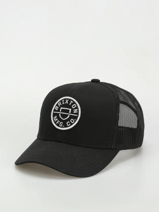 Kšiltovka Brixton Crest X Mp Mesh Cap (black/black)