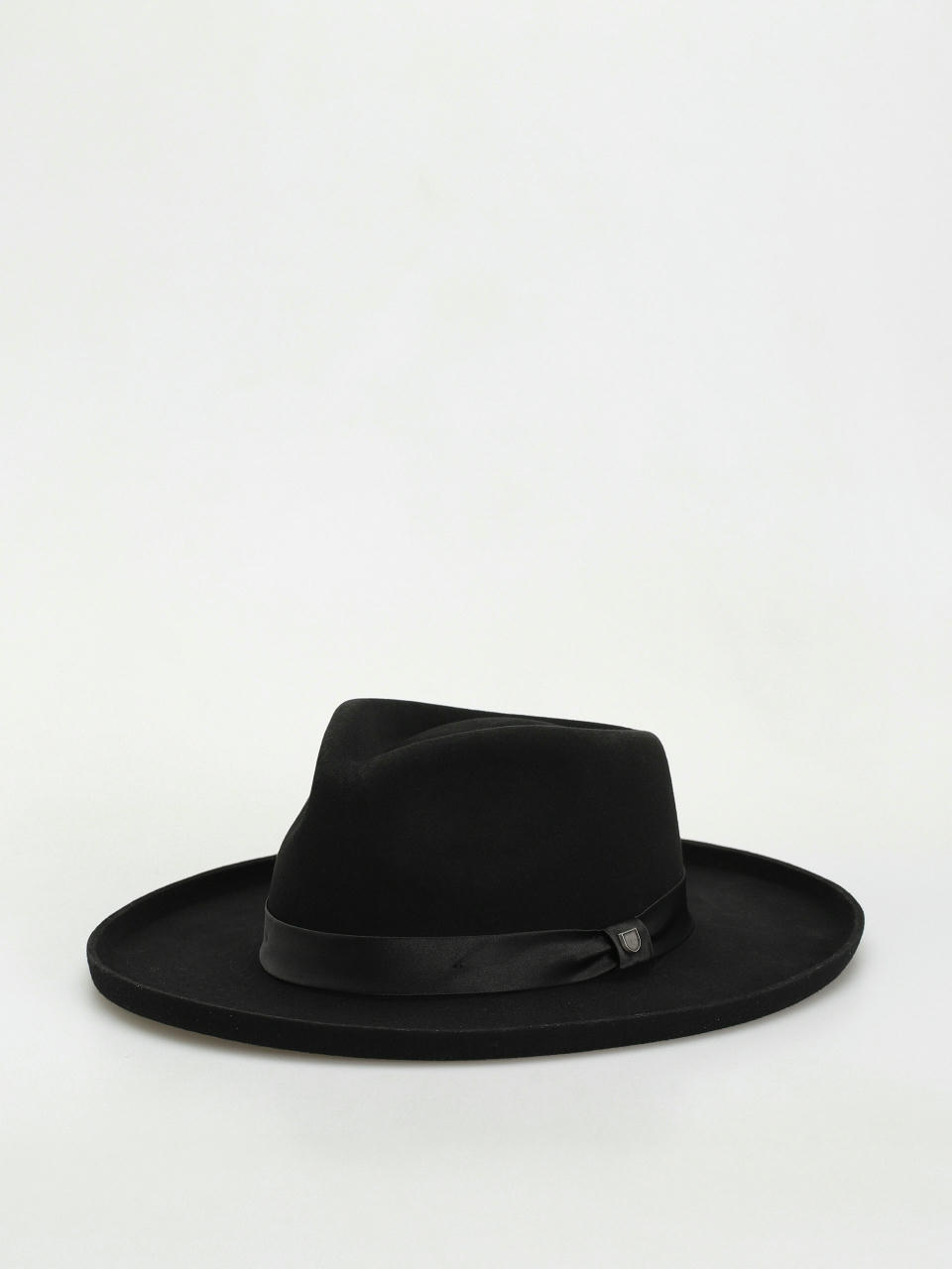 Klobouk Brixton Victoria Felt Fedora Wmn (black/black satin)