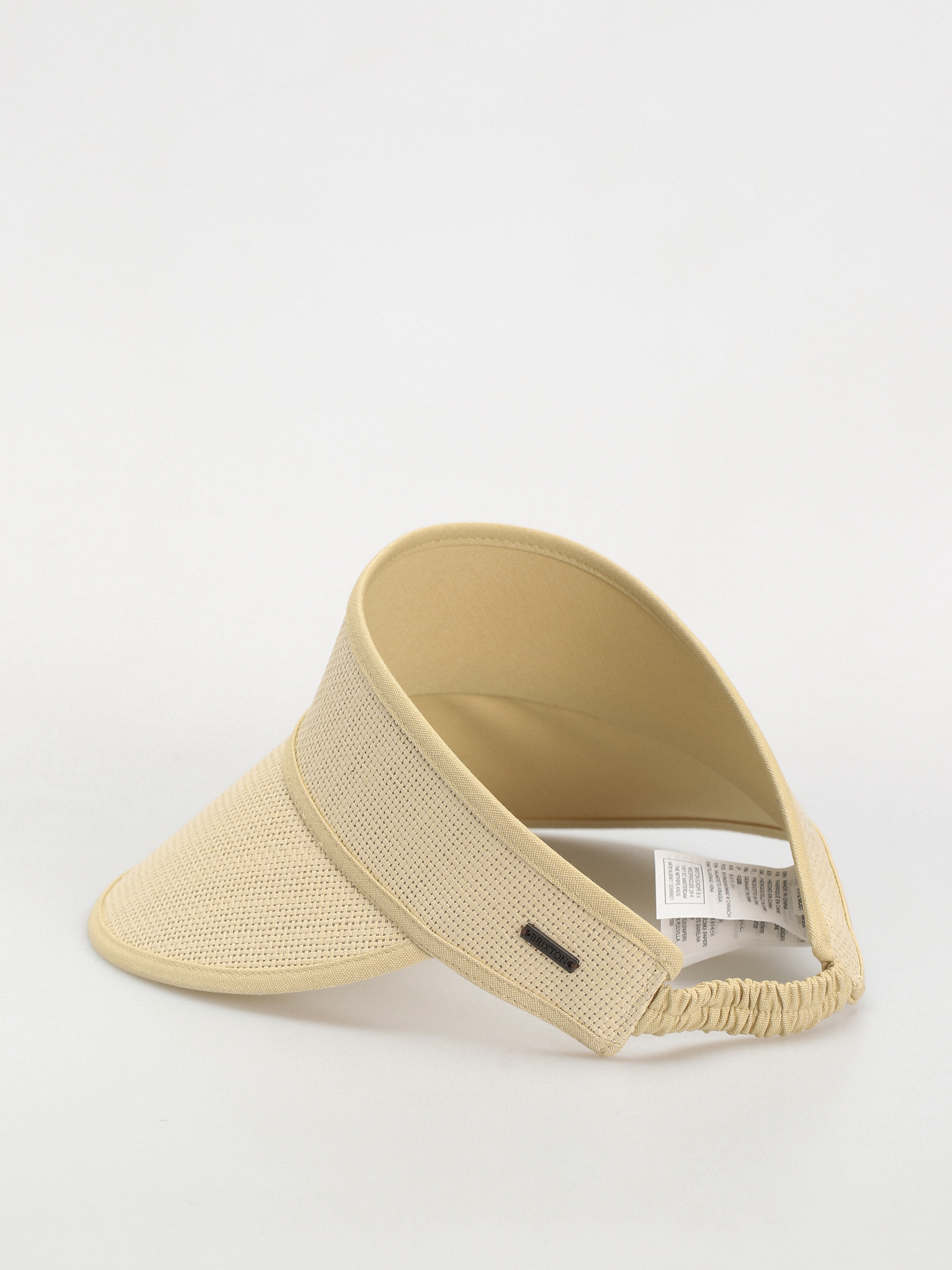 Klobouk Brixton Newport Straw Visor Wmn (natural/natural)