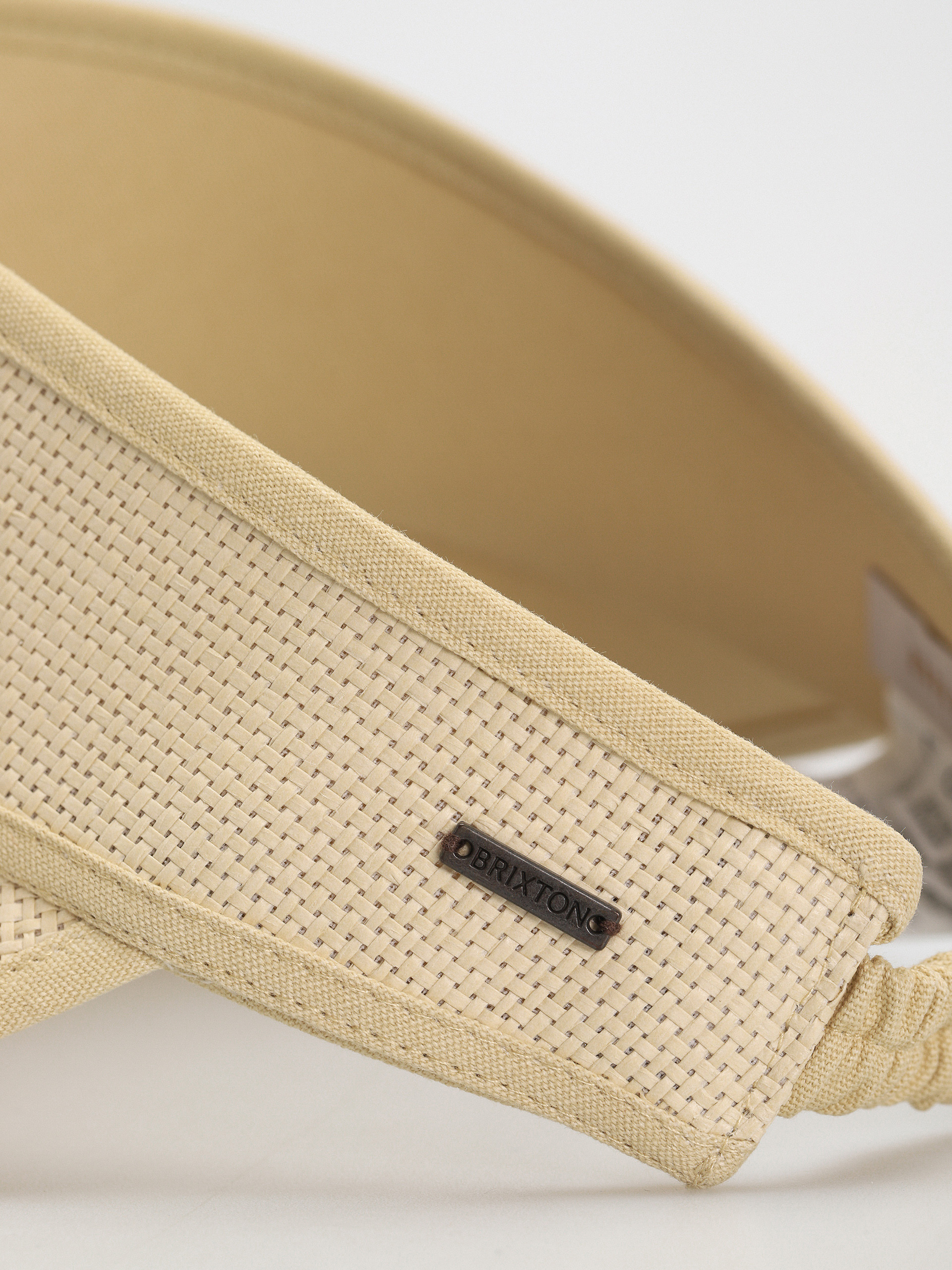 Klobouk Brixton Newport Straw Visor Wmn (natural/natural)