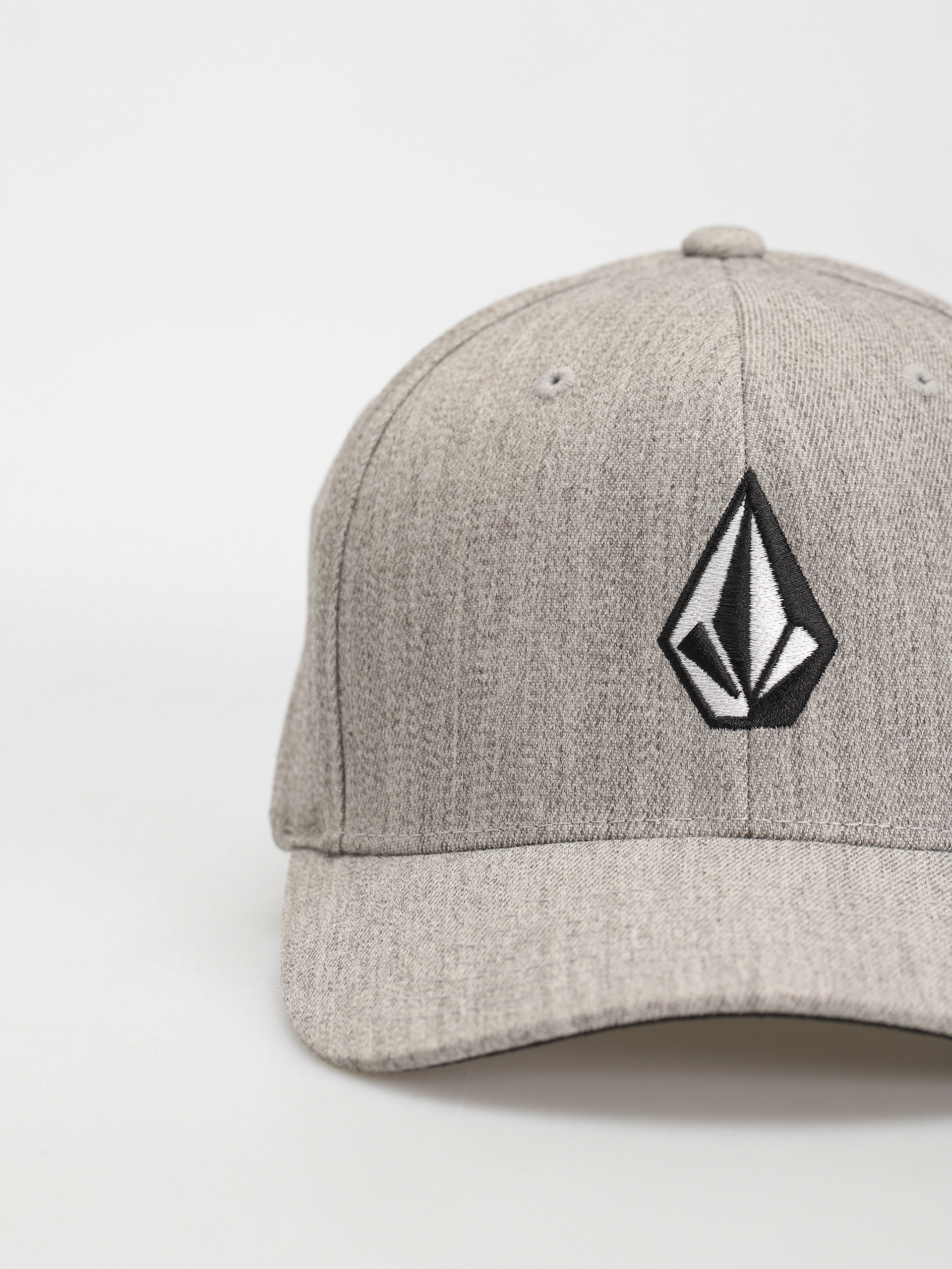 Kšiltovka Volcom Full Stone Hthr Flexfit (grey vintage)