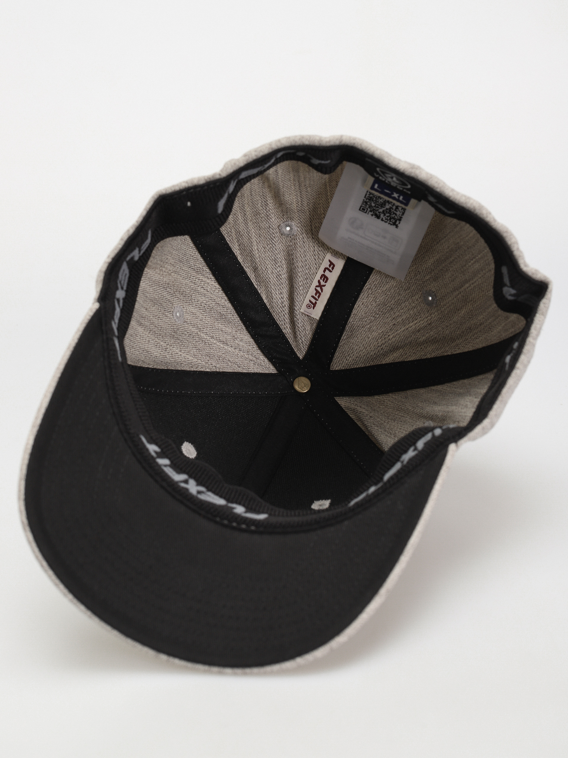 Kšiltovka Volcom Full Stone Hthr Flexfit (grey vintage)
