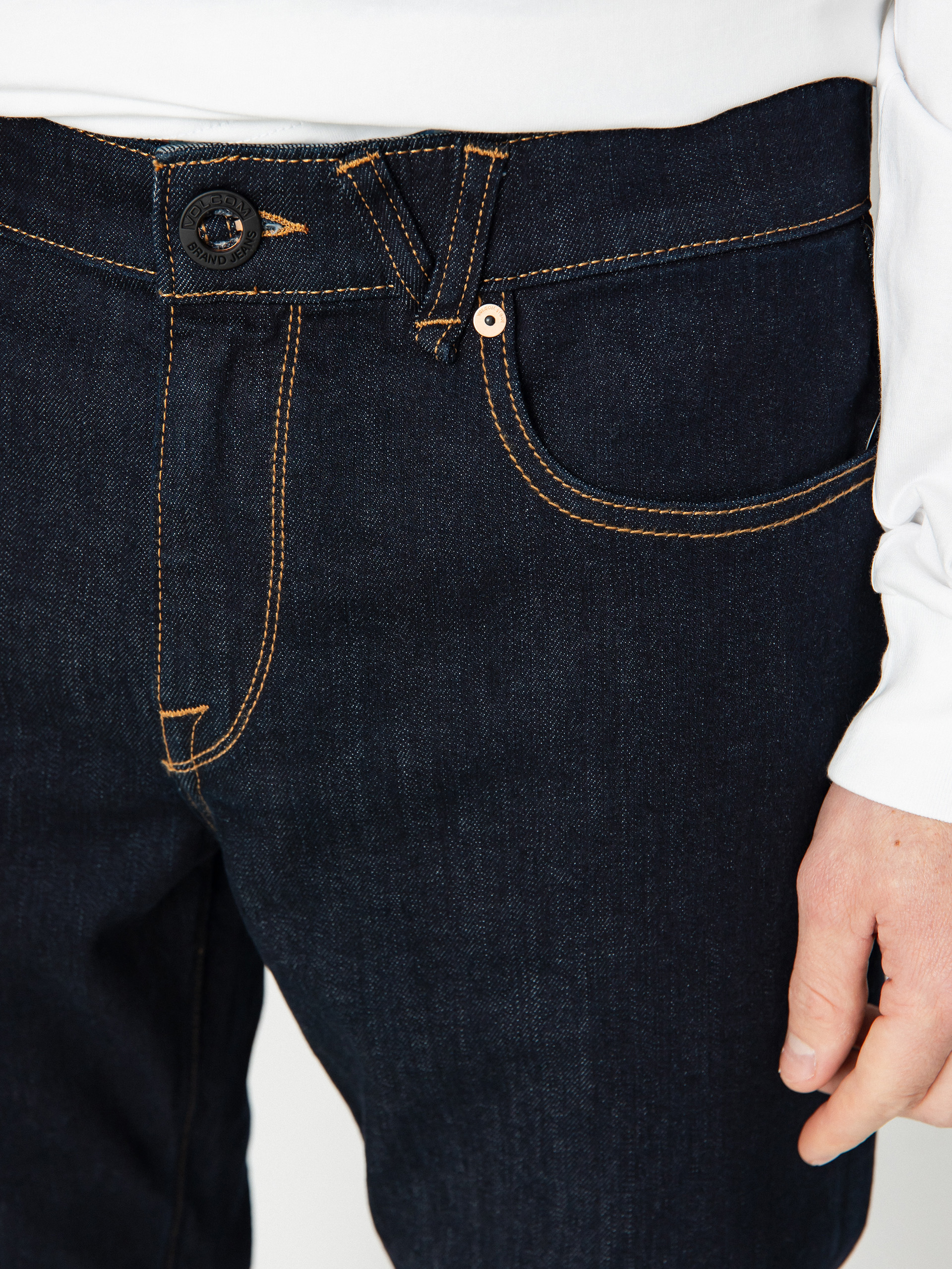 Kalhoty Volcom Solver Denim (rinse)