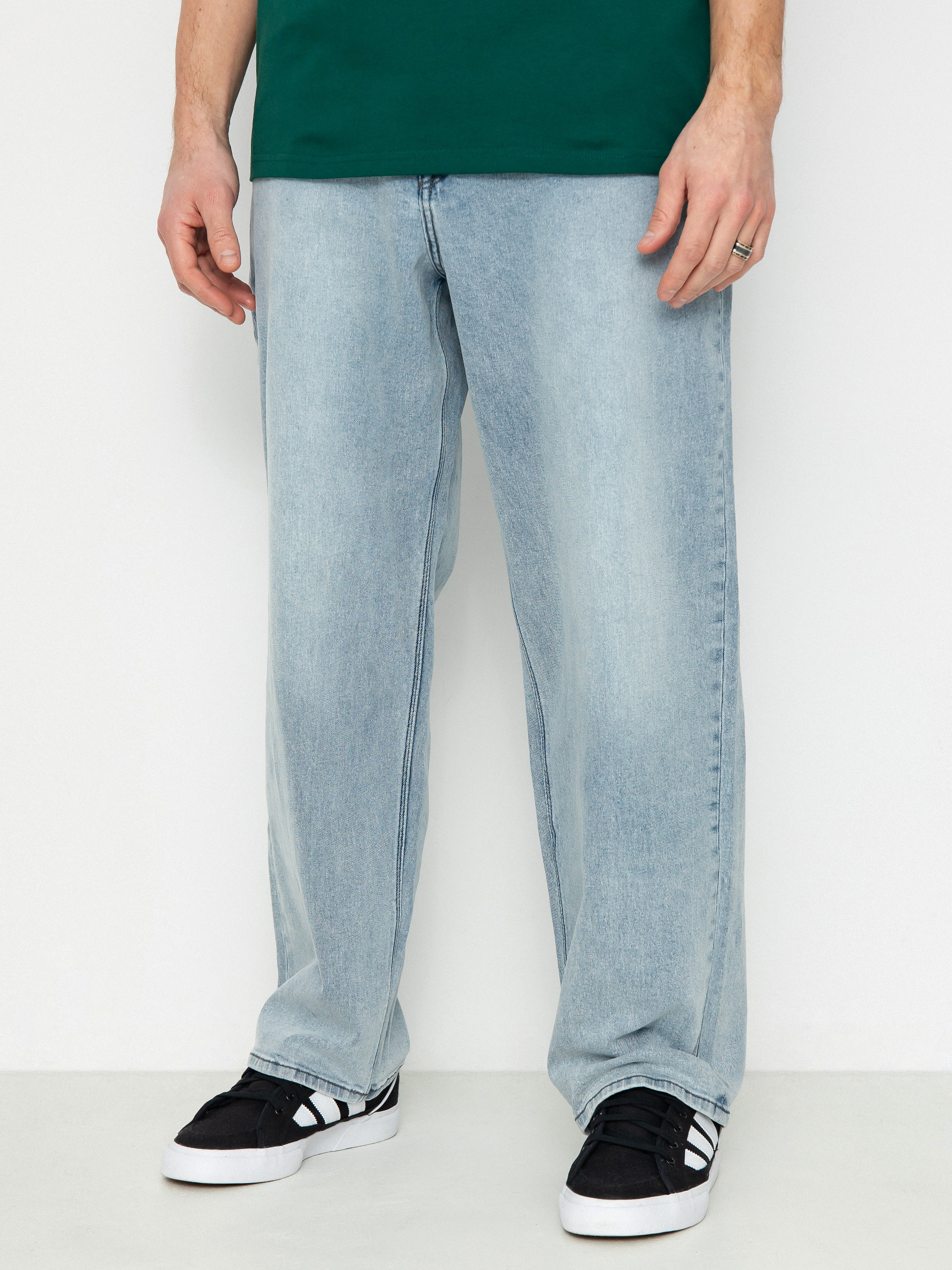 Kalhoty Volcom Billow Denim (desert dirt indigo)