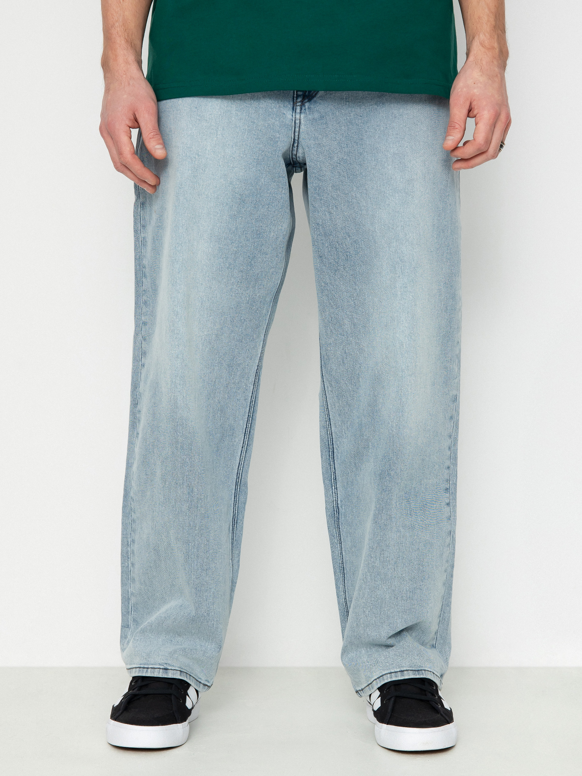 Kalhoty Volcom Billow Denim (desert dirt indigo)