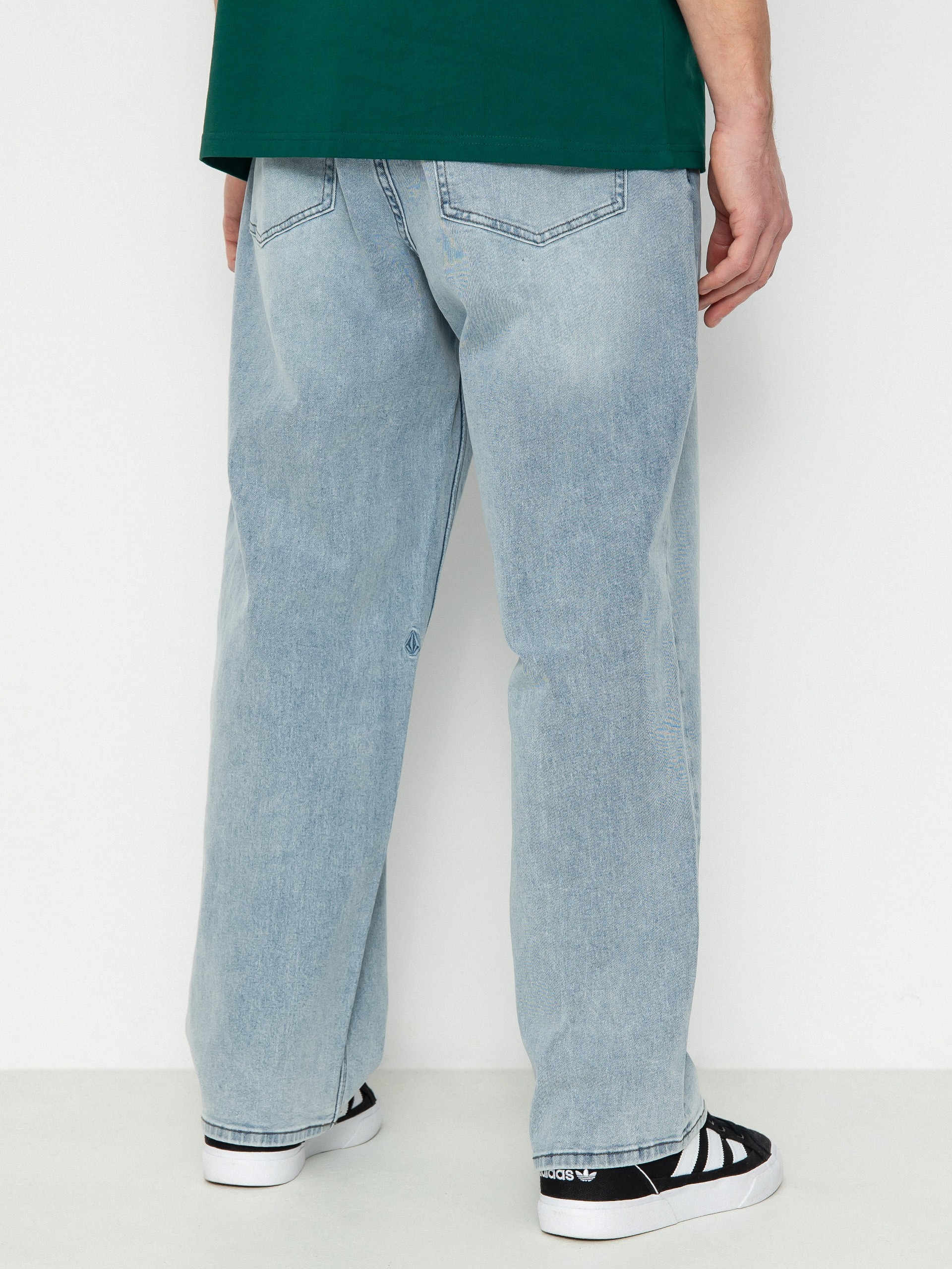 Kalhoty Volcom Billow Denim (desert dirt indigo)