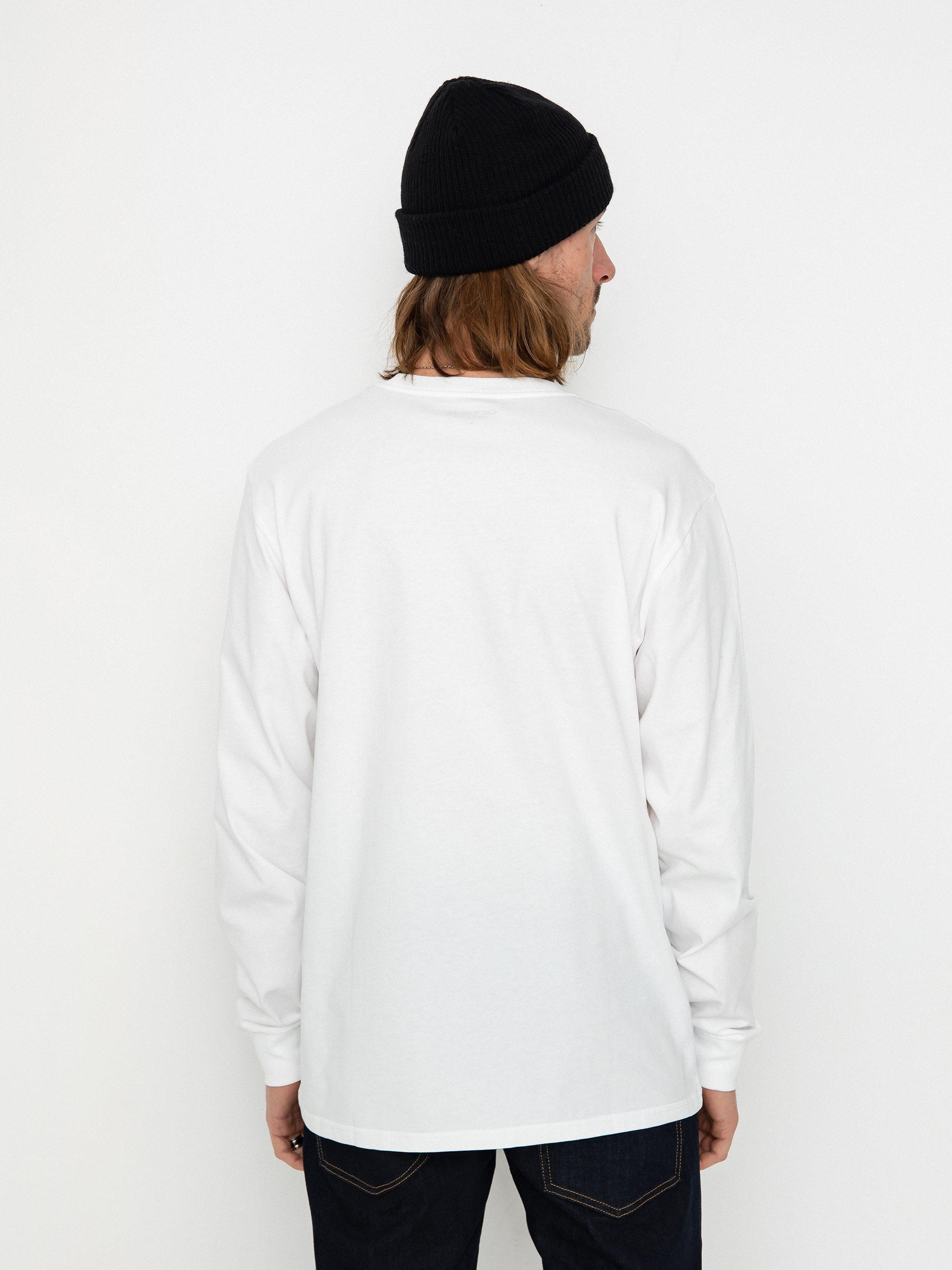 Triko Carhartt WIP Base (white/black)