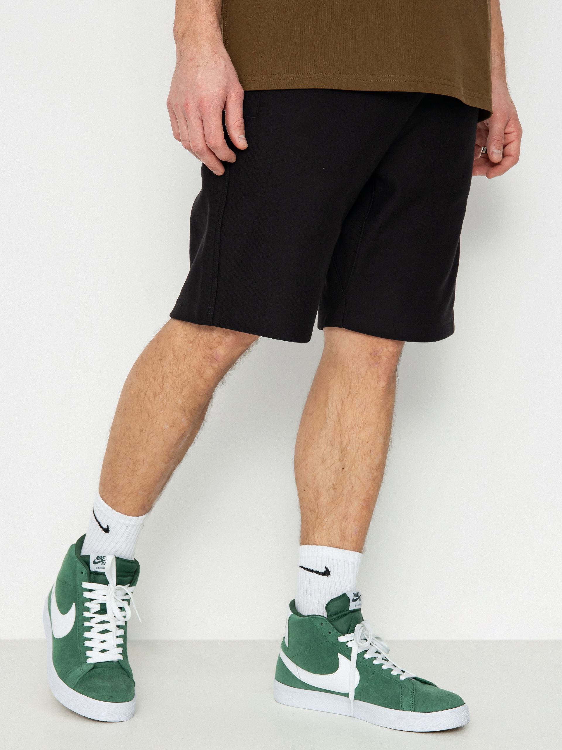 Kraťasy Carhartt WIP American Script (black)