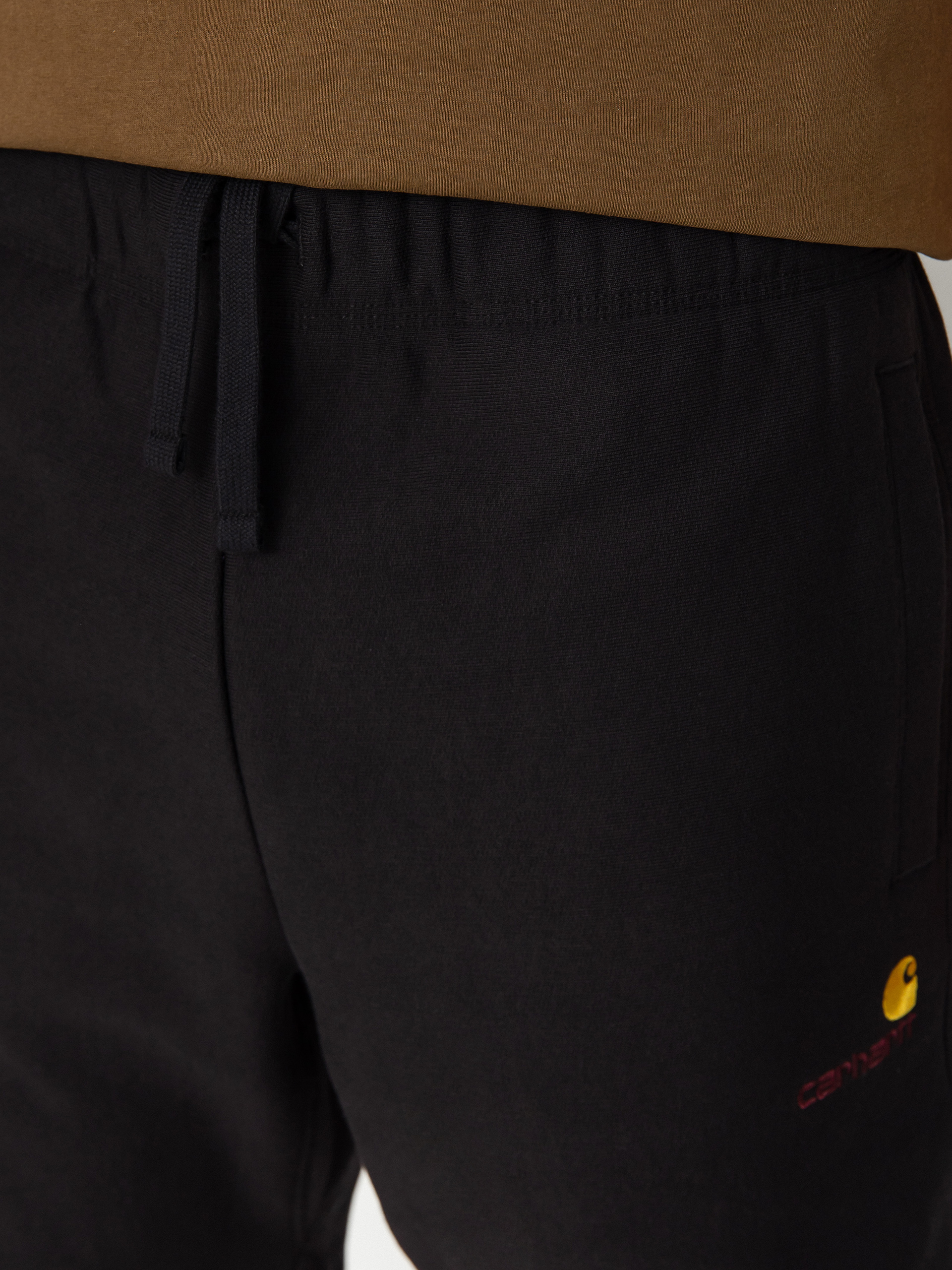 Kraťasy Carhartt WIP American Script (black)