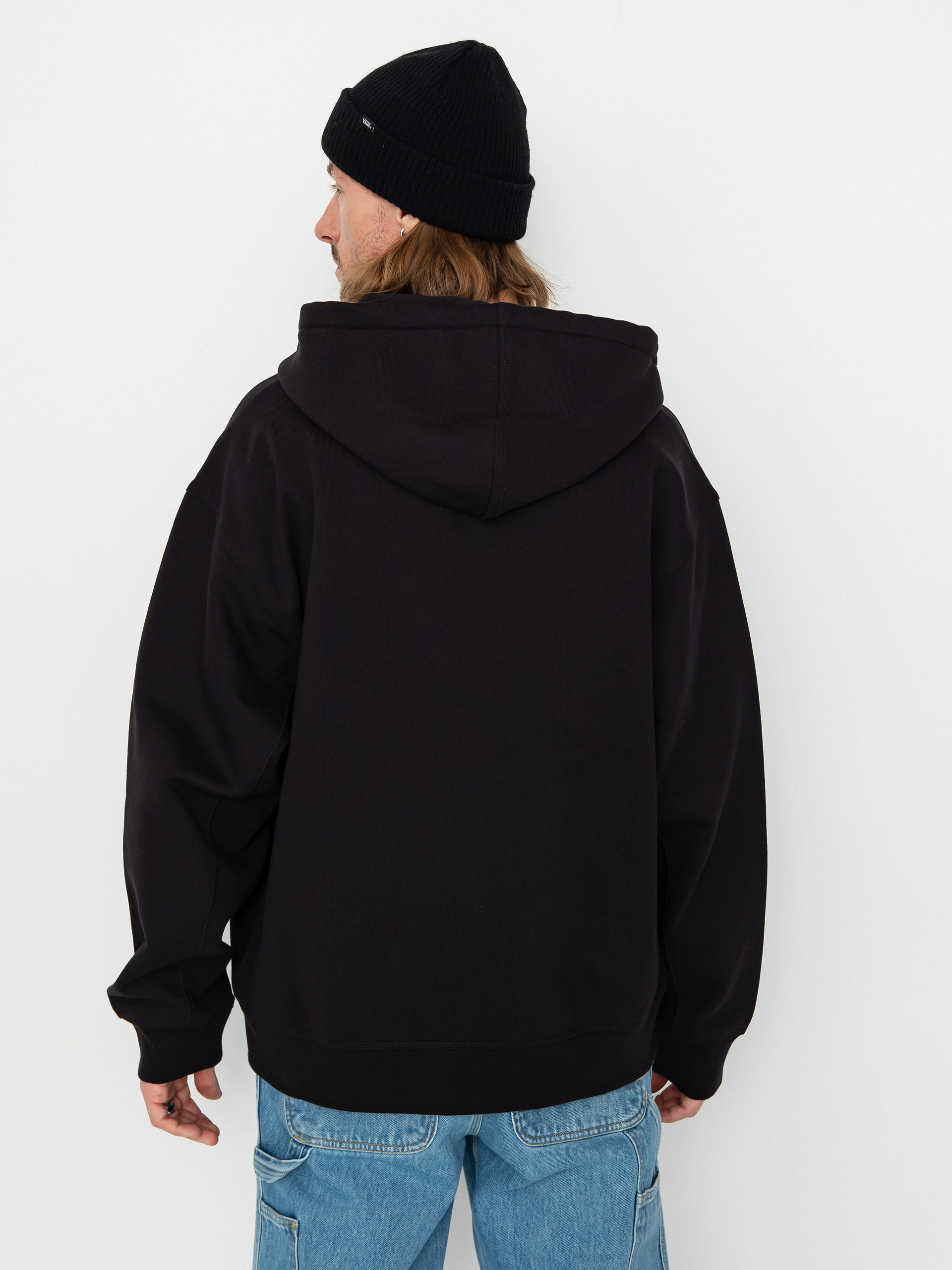 Mikina s kapucí Carhartt WIP American Script ZHD (black)
