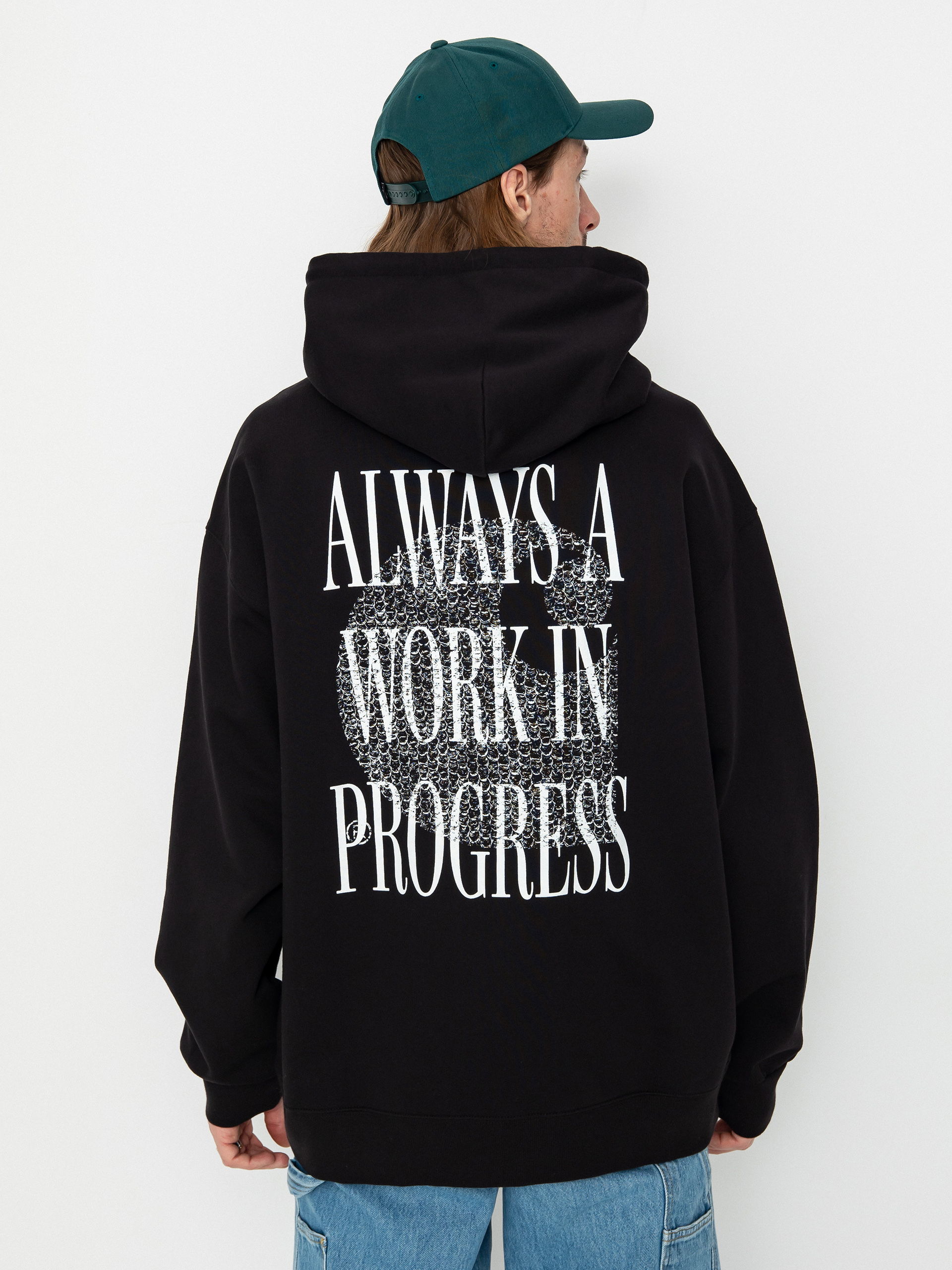 Mikina s kapucí Carhartt WIP Always a WIP HD (black)