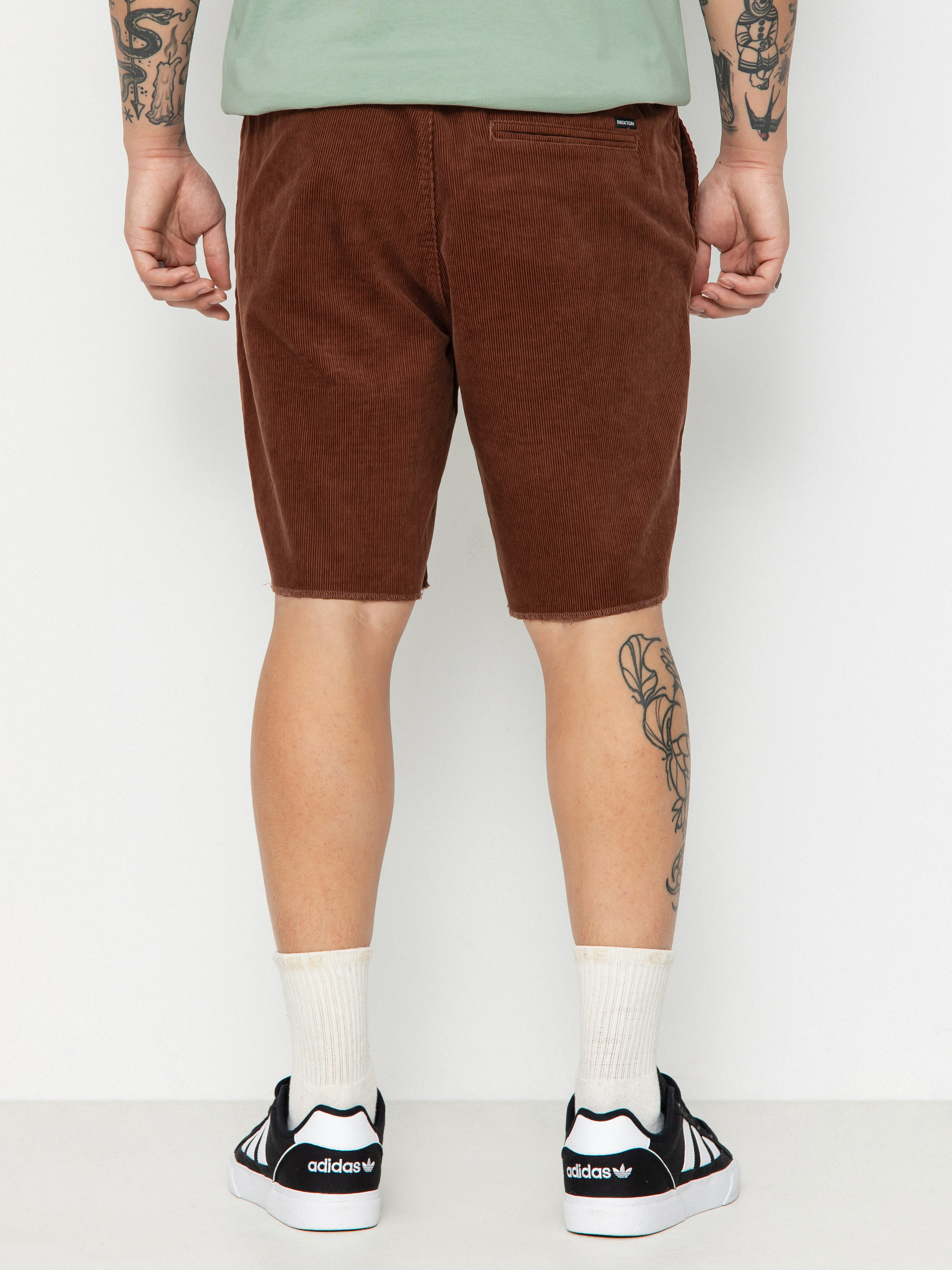 Kraťasy Brixton Madrid II (sepia cord)