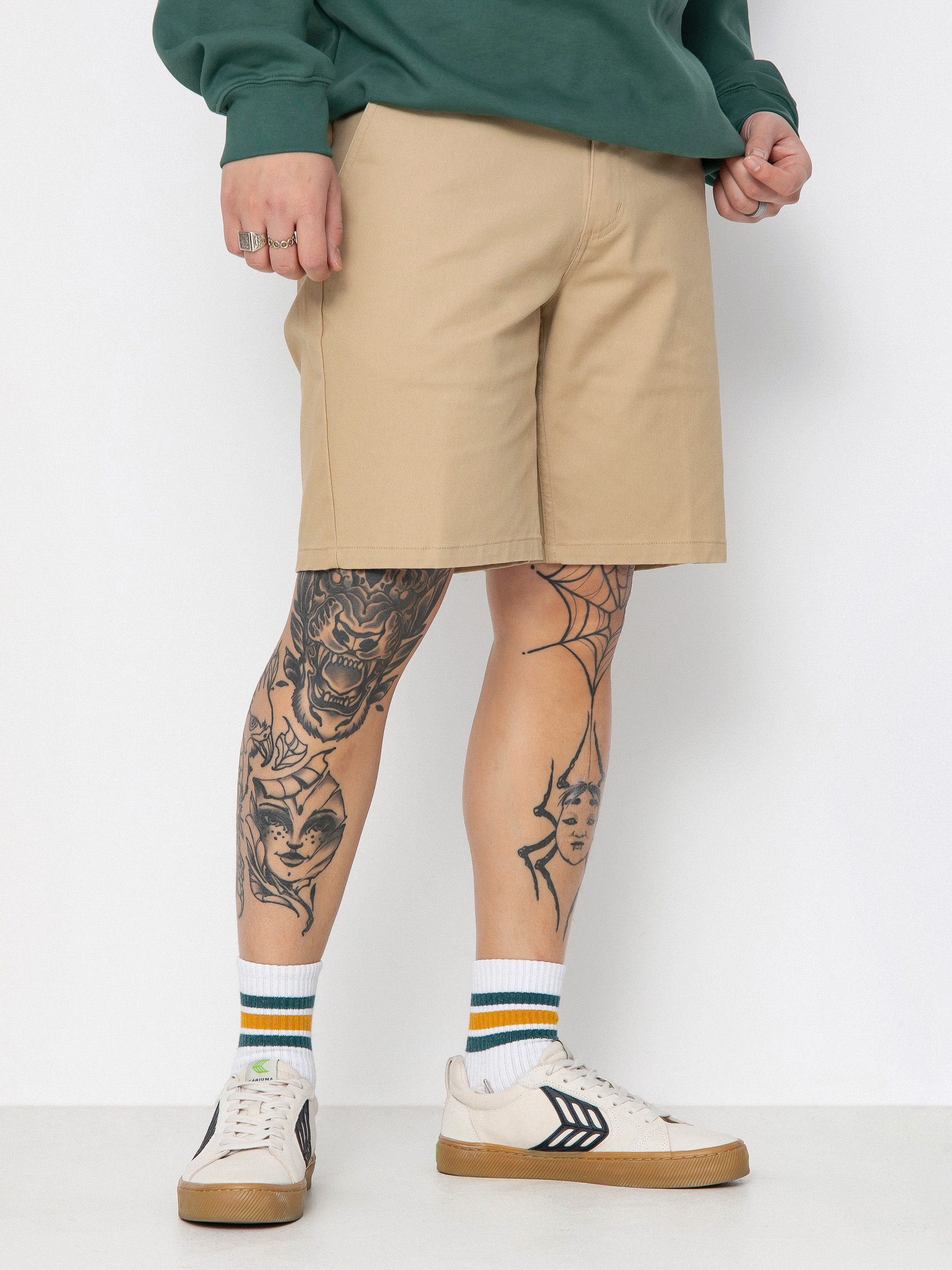 Kraťasy Brixton Choice Chino 19 (sand)