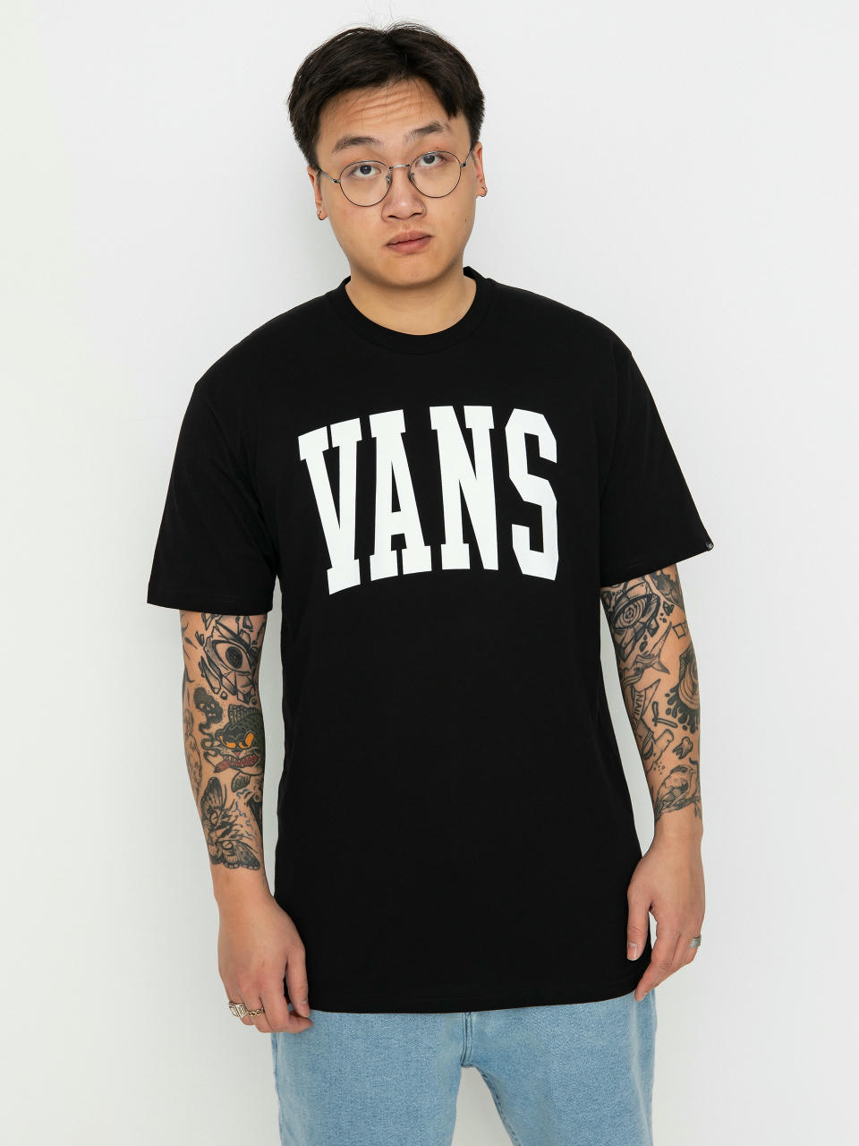 Tričko Vans Arched (black)