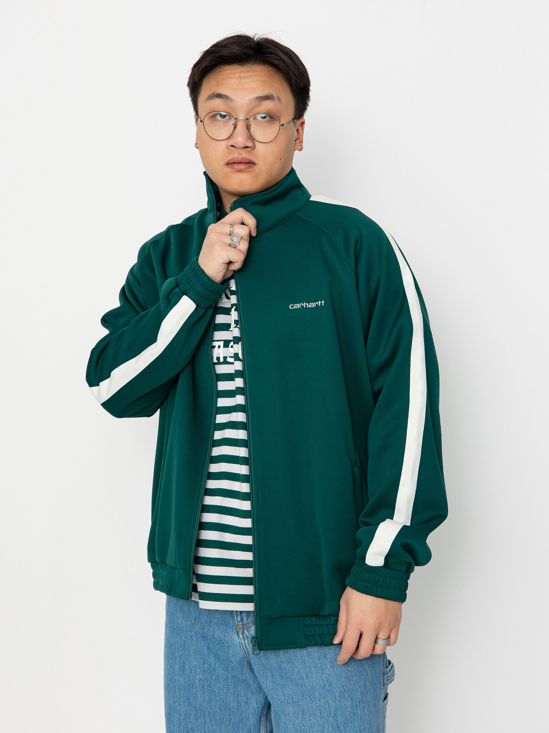 Mikina Carhartt WIP Benchill (chervil/wax)