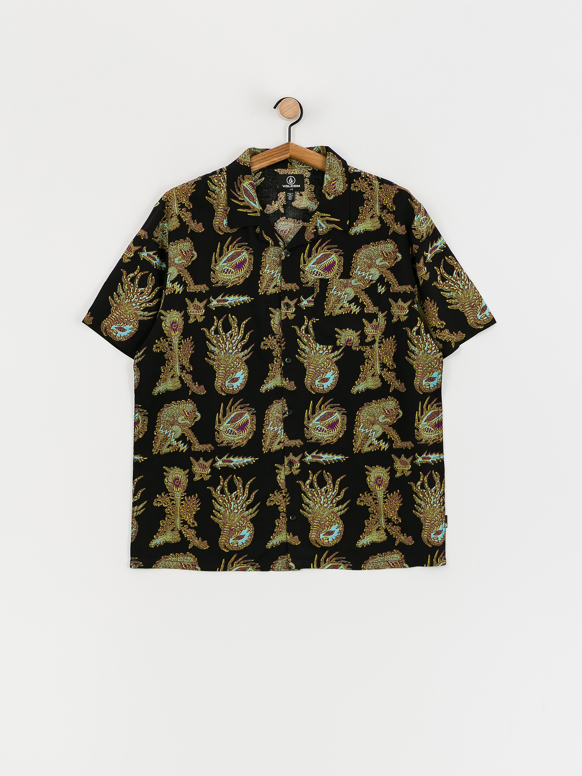 Košile Volcom Fa Tetsunori (black)