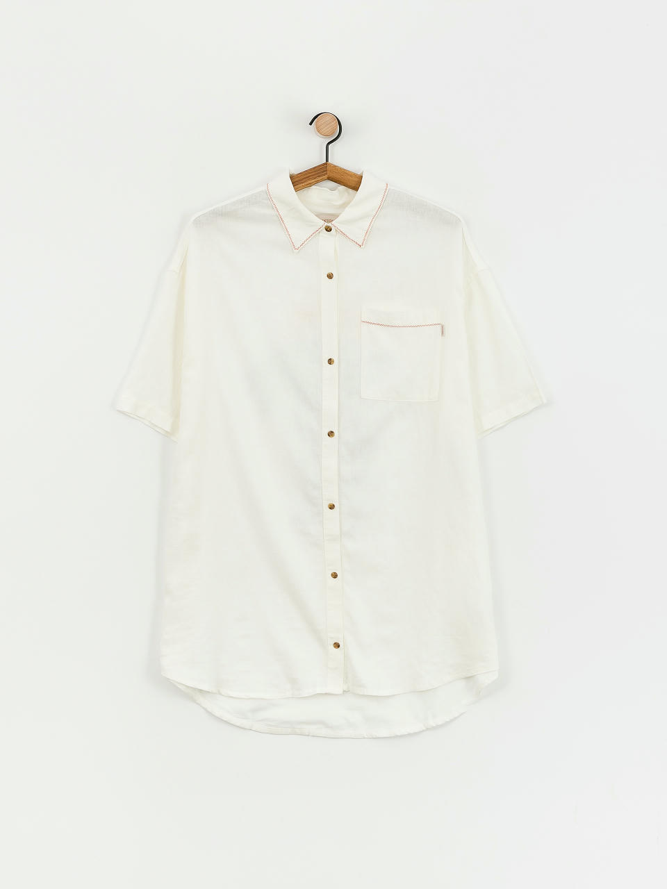 Košile Brixton Condesa Linen Shirtdress Wmn (off white)