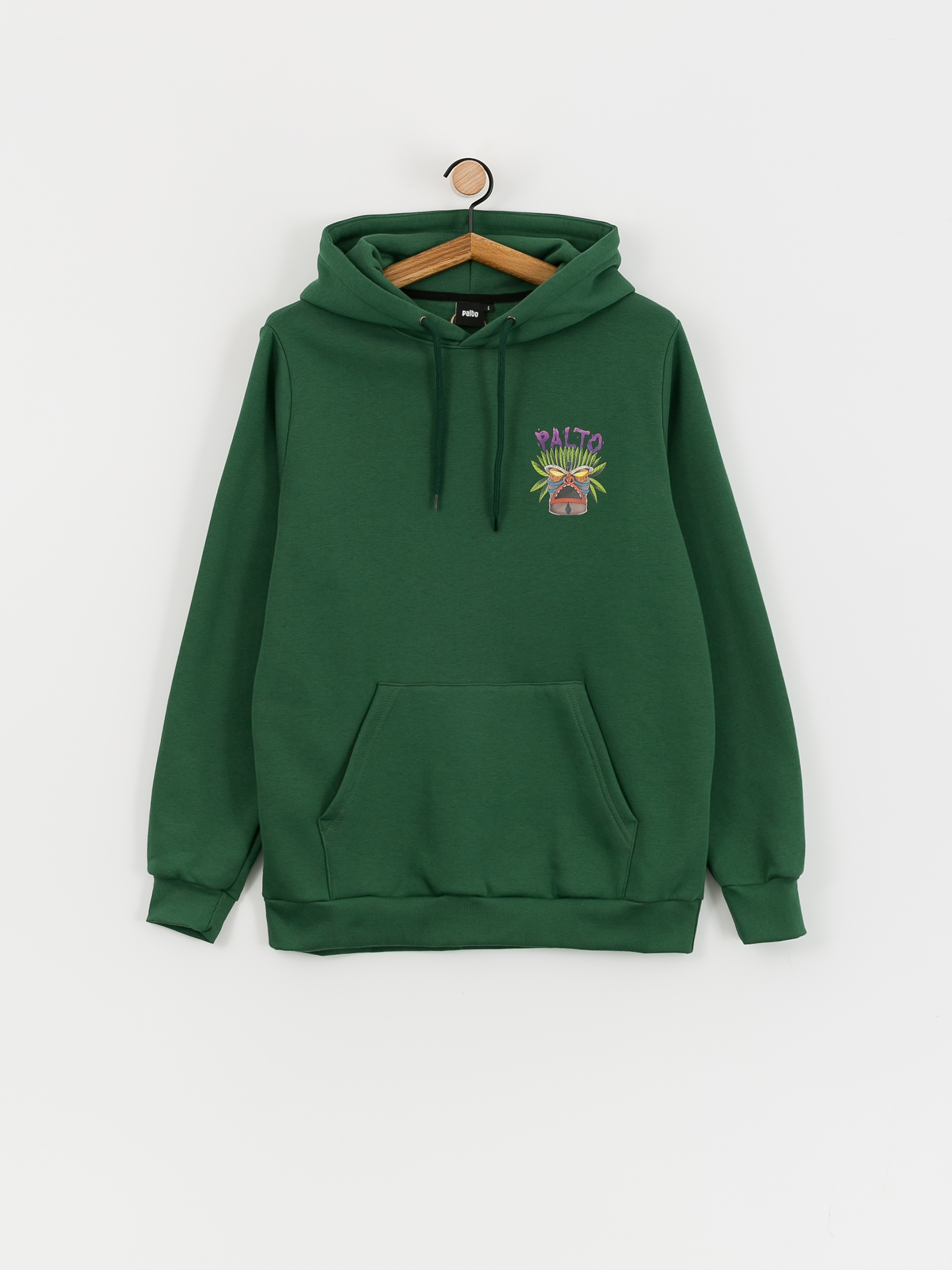 Mikina s kapucí Palto Totem HD (green)