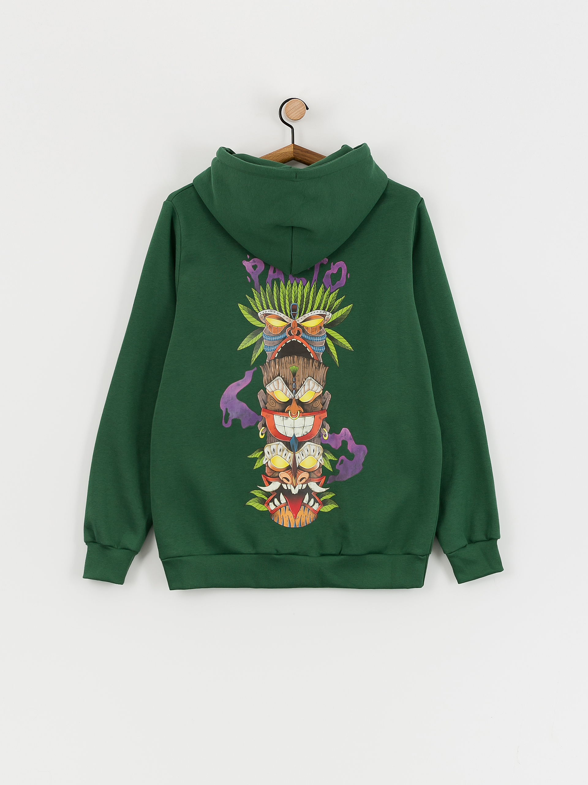 Mikina s kapucí Palto Totem HD (green)