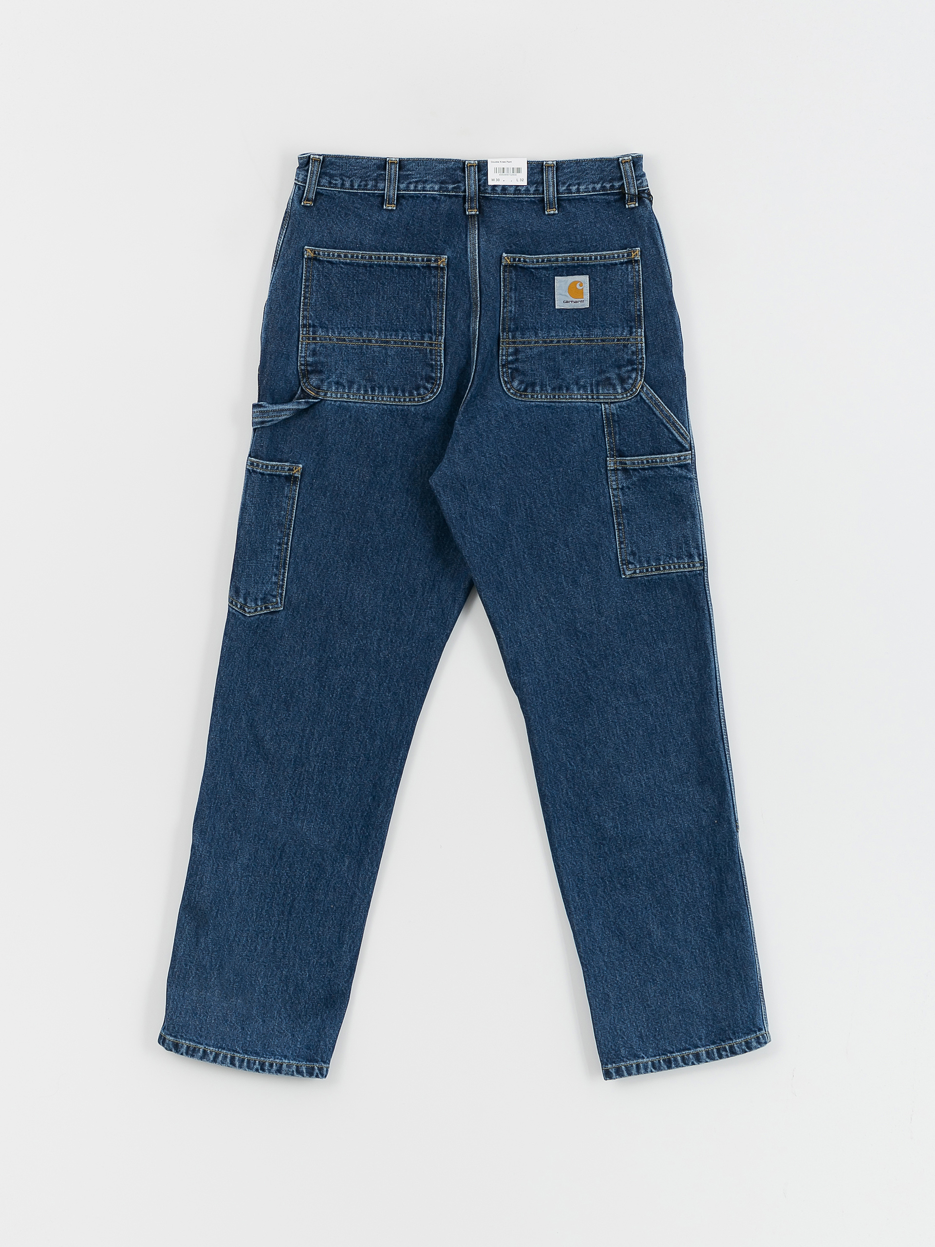 Kalhoty Carhartt WIP Double Knee (blue)