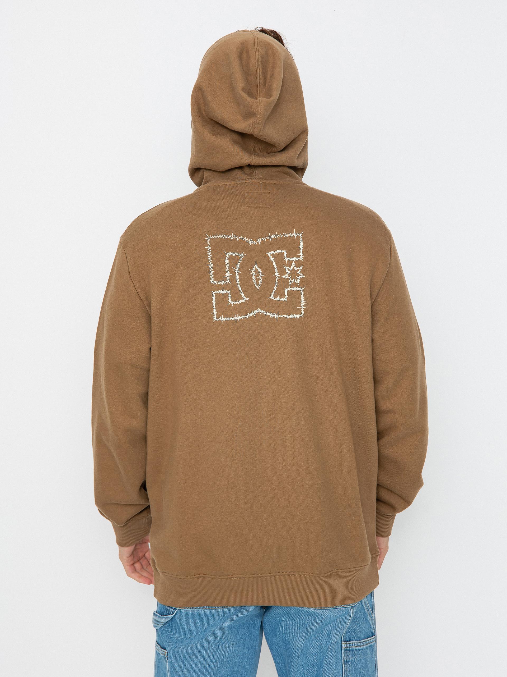 Mikina s kapucí DC Dc Zig Zag ZHD (otter)