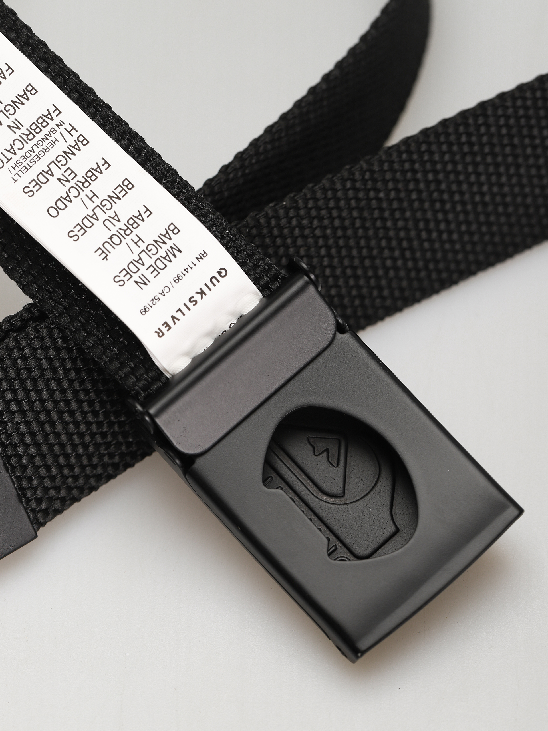 Pásek Quiksilver Principal Schwack (black/black)