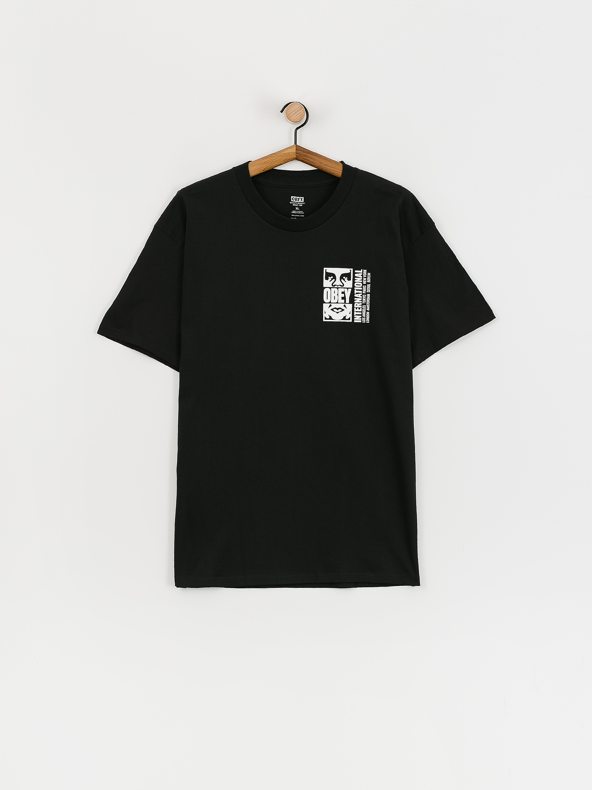 Tričko OBEY Icon Split (black)